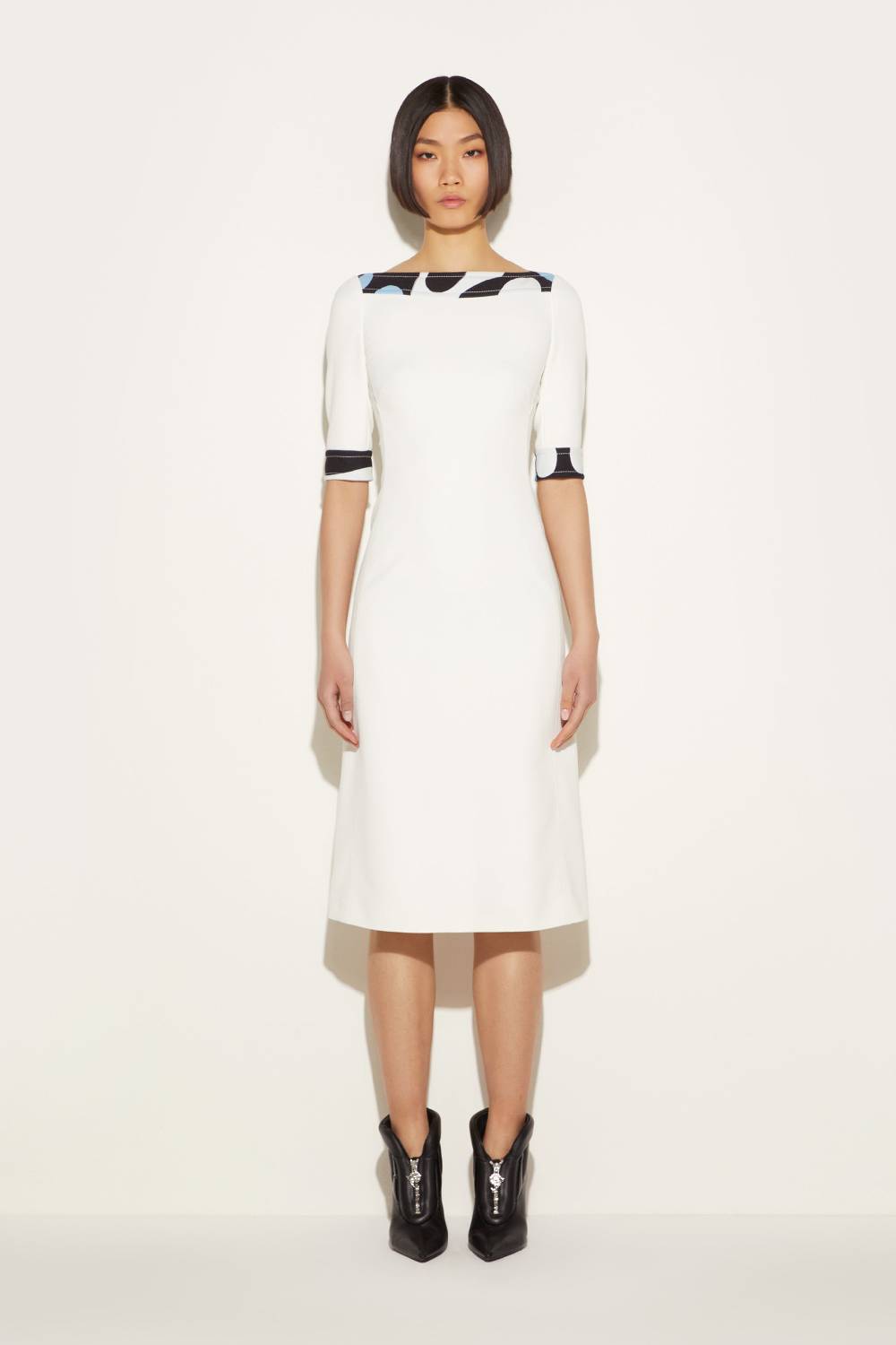 Pucci Abito Con Finiture Leocorno