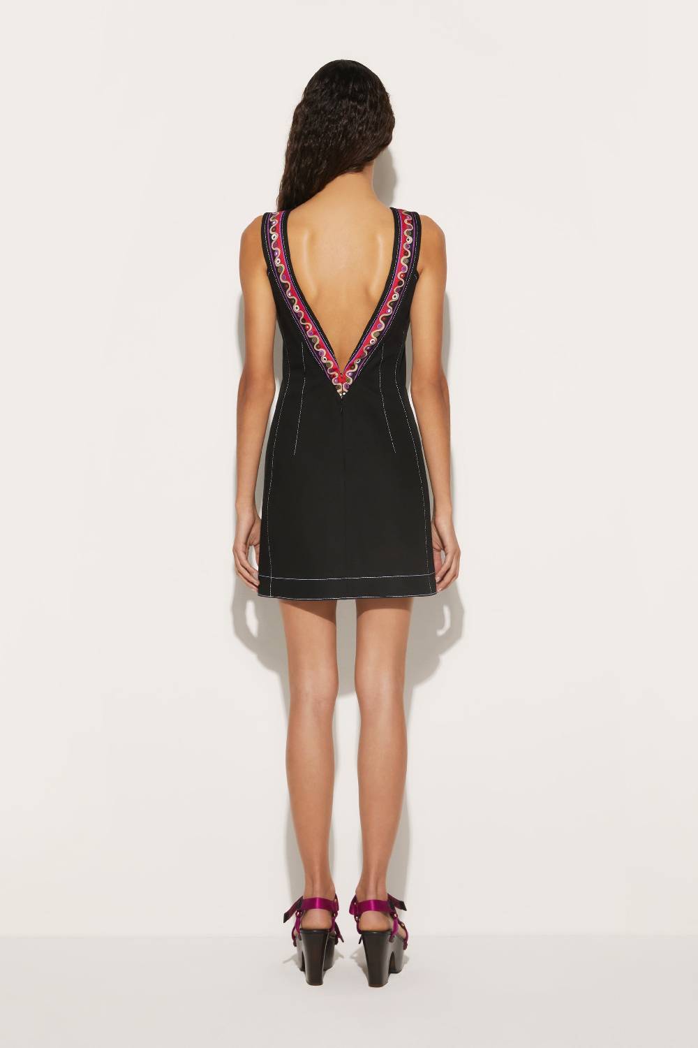 Pucci Abito Con Finiture Onde