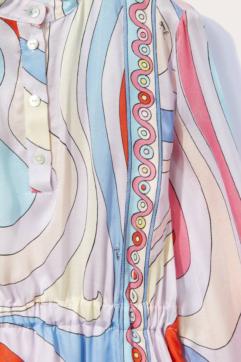 Pucci Abito Con Stampa Marmo