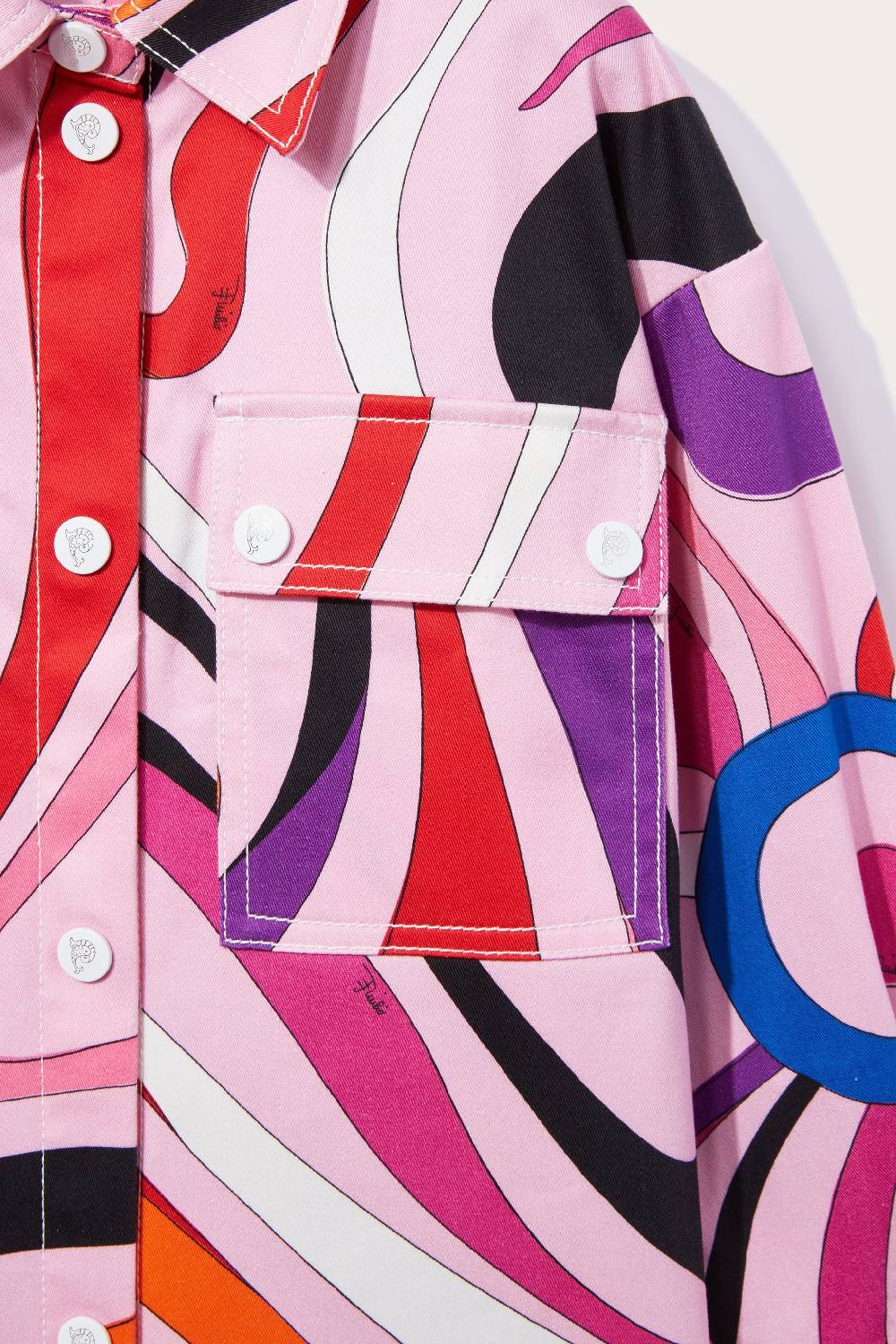 Pucci Abito Con Stampa Marmo