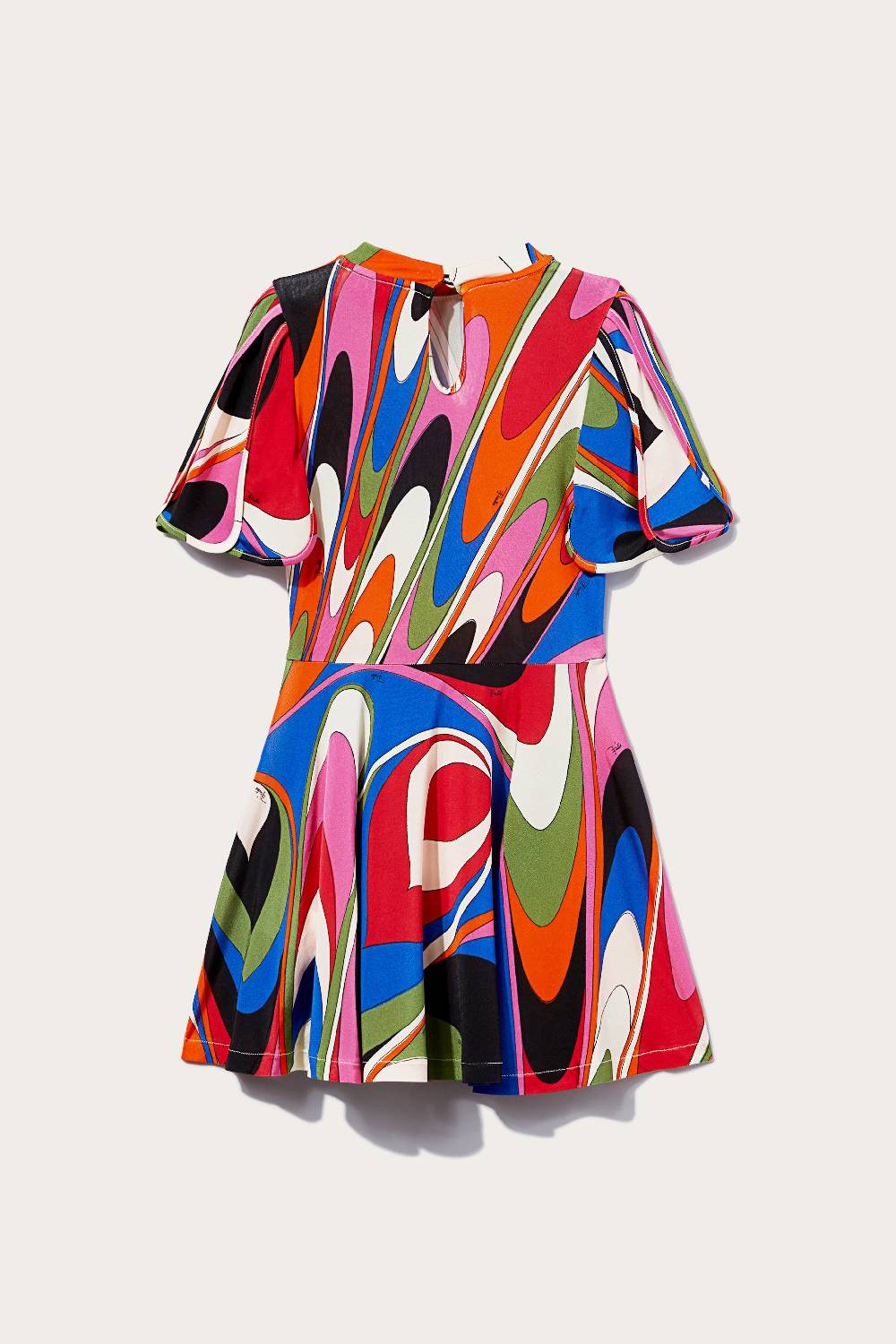 Pucci Abito Con Stampa Onde