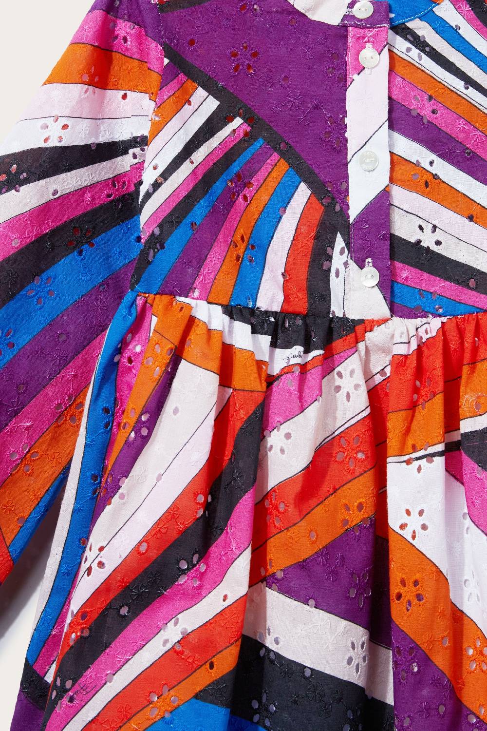 Pucci Abito Con Stampe Iride E Marmo