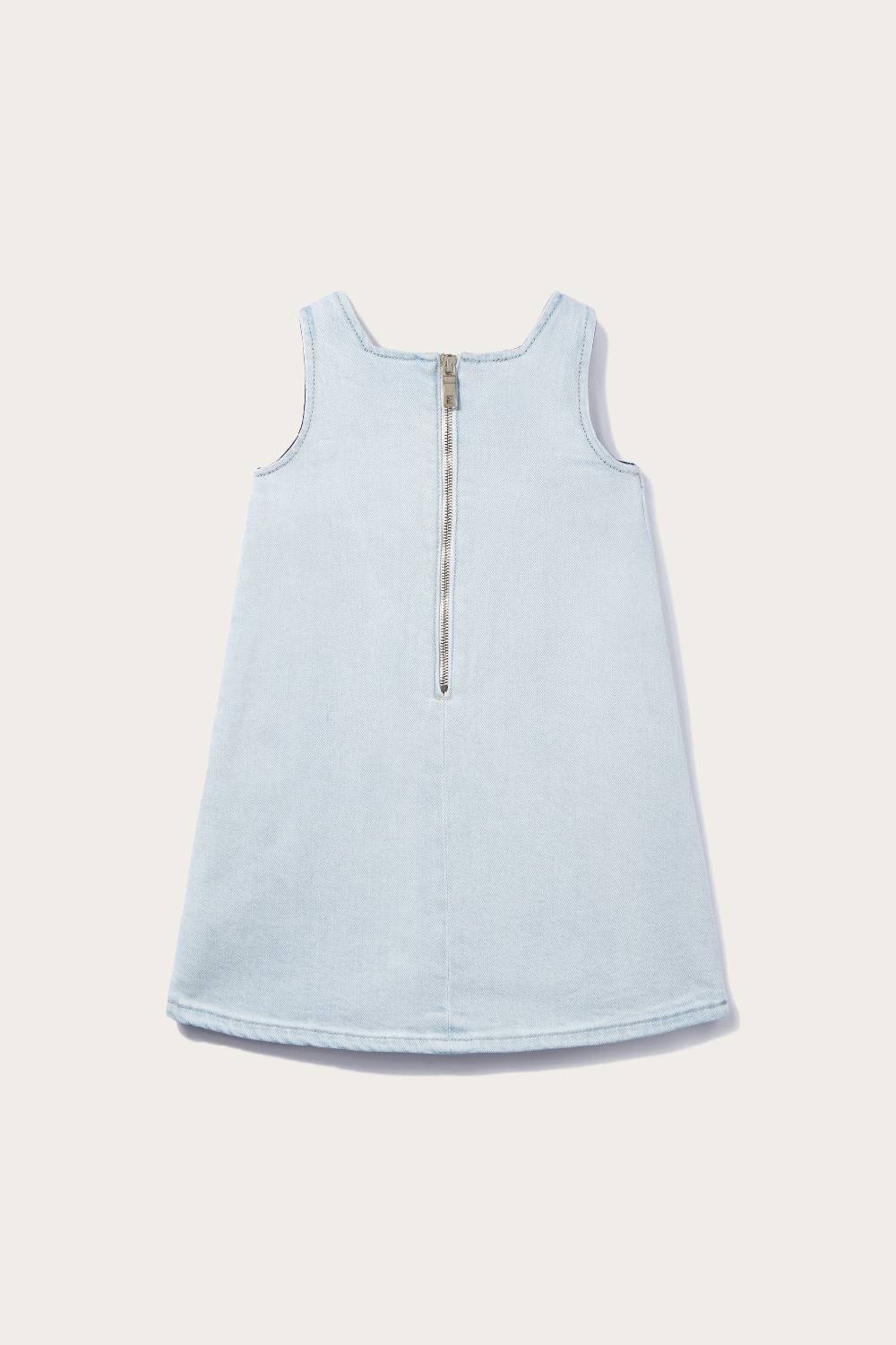 Pucci Abito In Denim Con Inserti Marmo