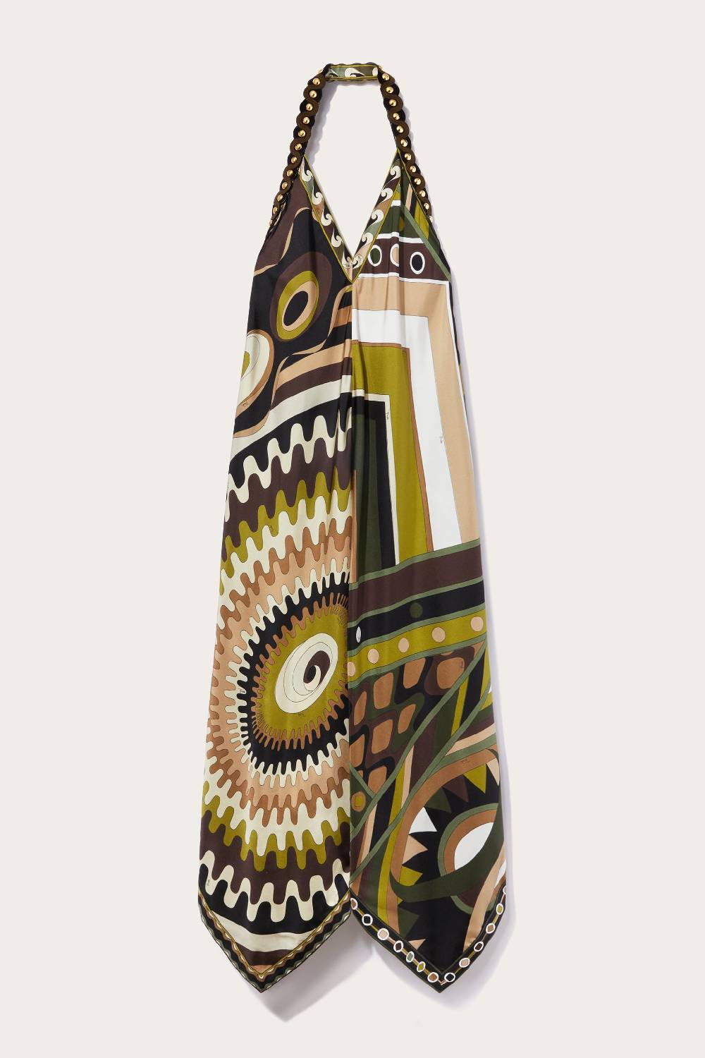 Pucci Abito in seta con stampa Vivara