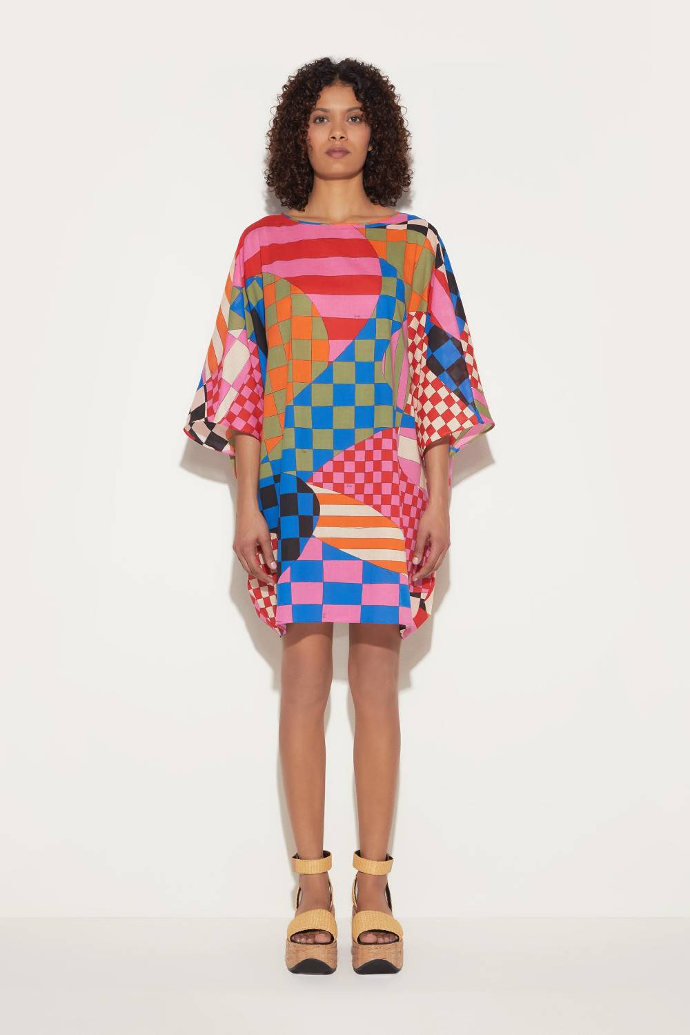 Pucci Abito Kaftano Con Stampa Giardino