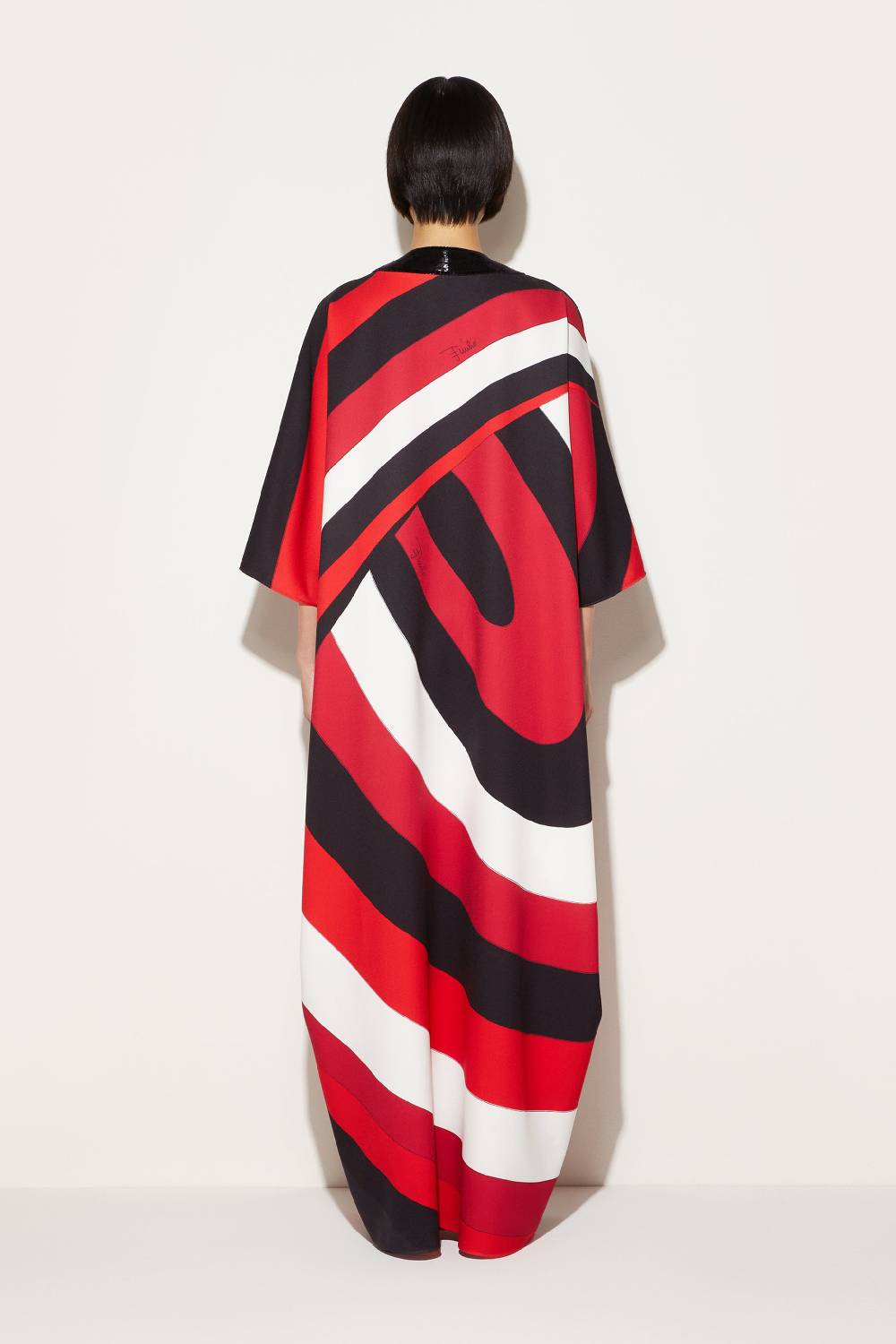 Pucci Abito Kaftano Con Stampa Iride
