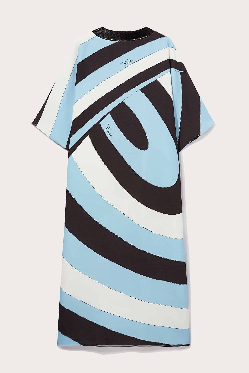 Pucci Abito Kaftano Con Stampa Iride