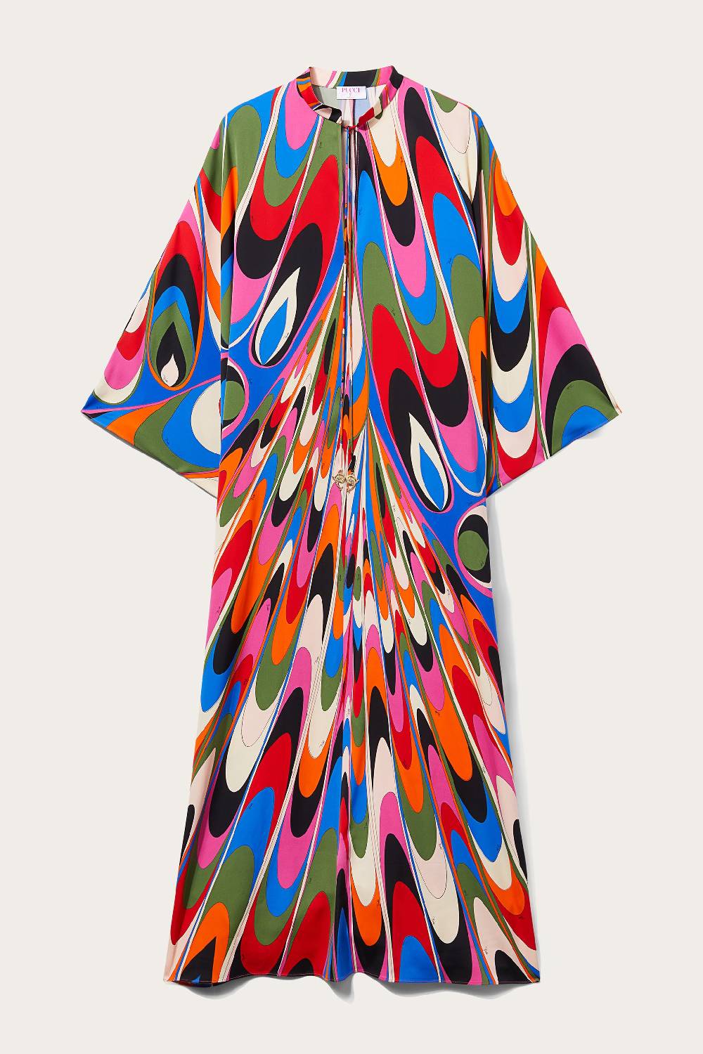 Pucci Abito kaftano con stampa Onde