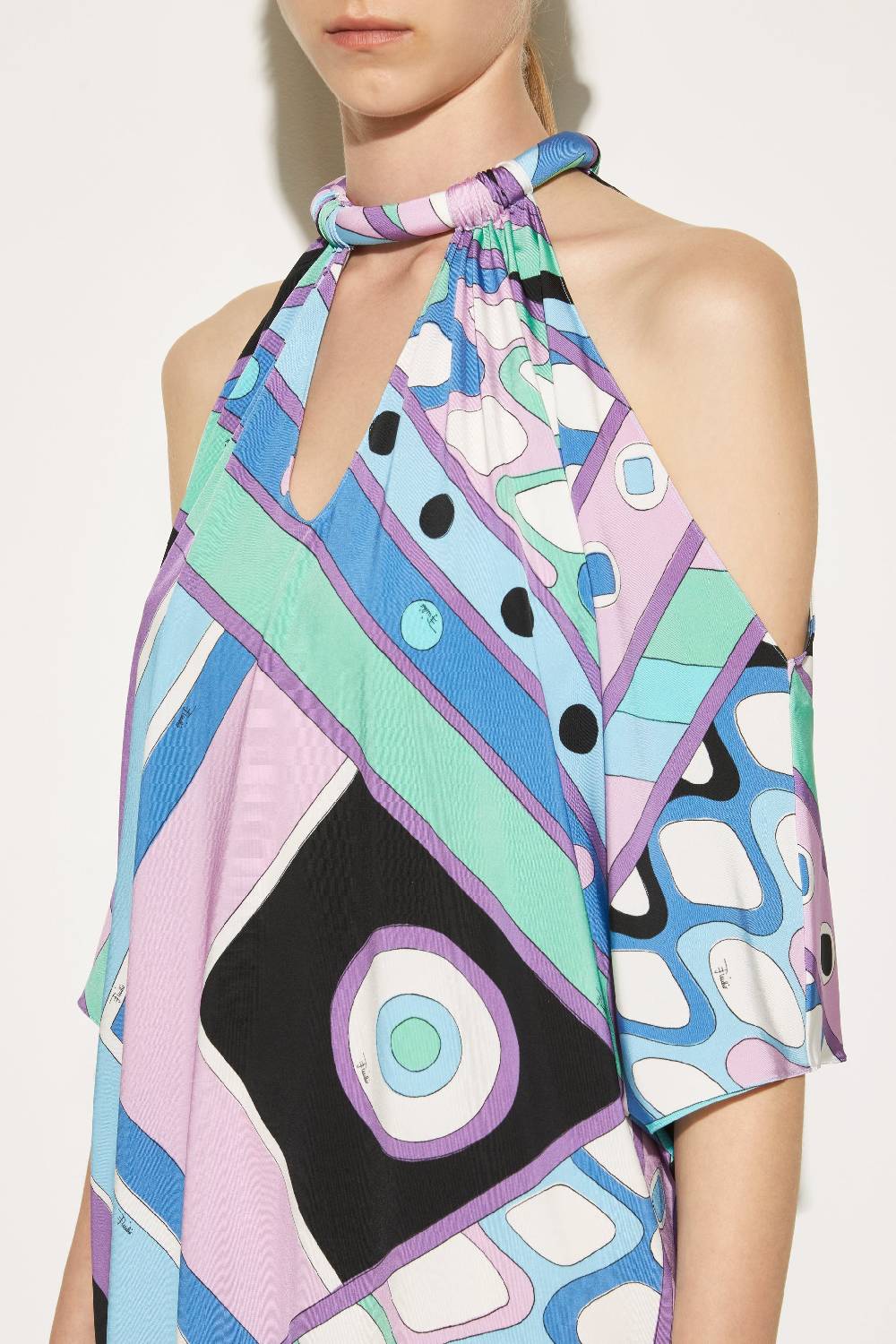 Pucci Abito Kaftano Con Stampa Vivara