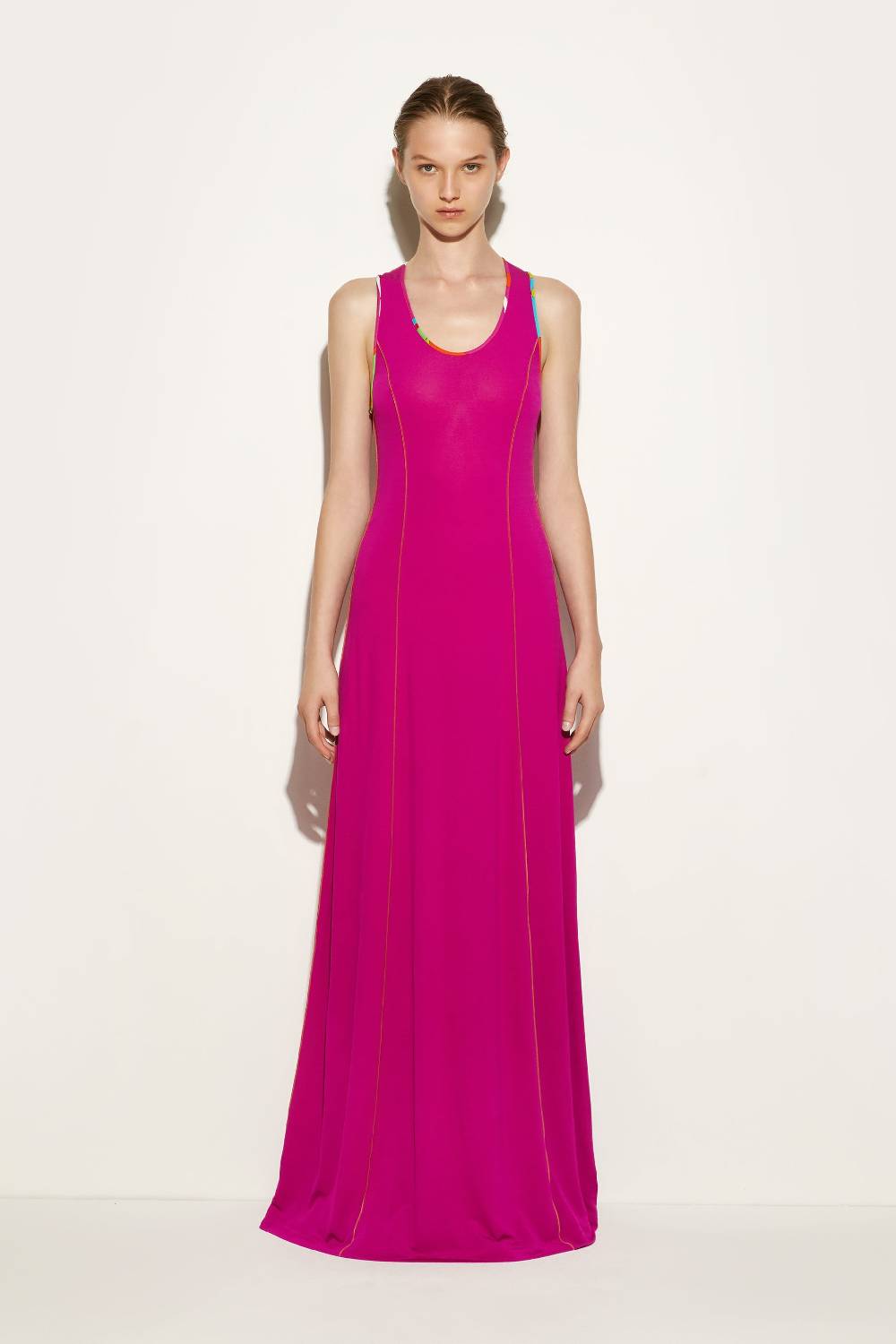 Pucci Abito Lungo Con Finiture Vivara