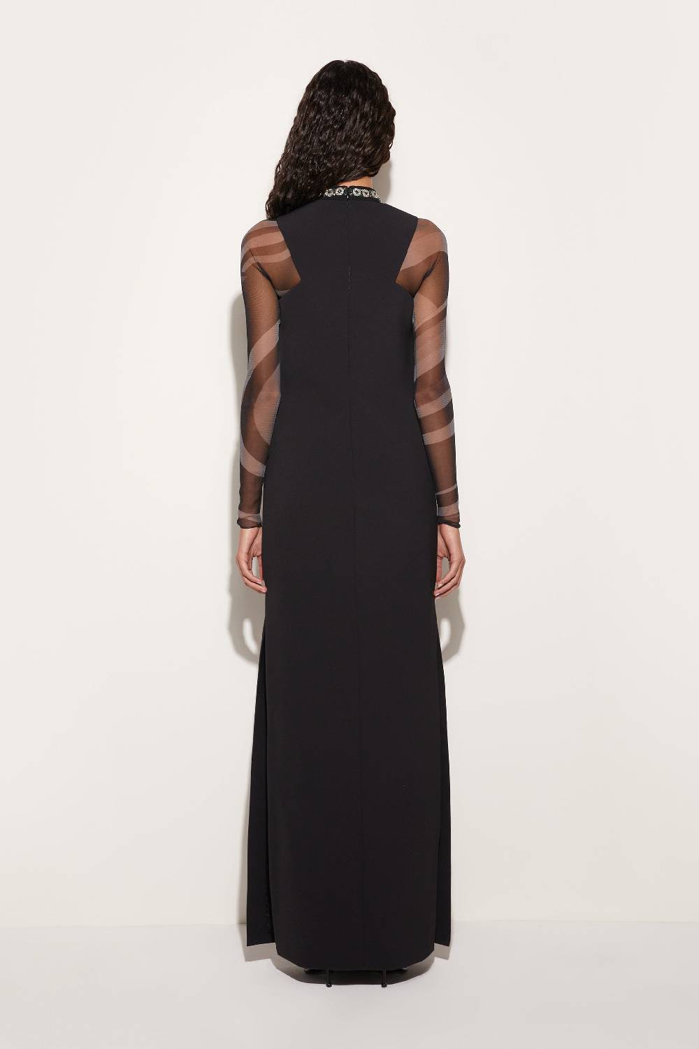 Pucci Abito Lungo Con Inserti Iride