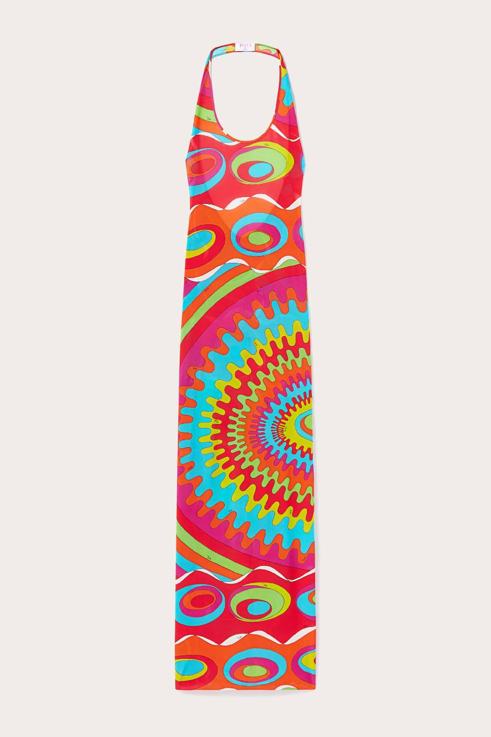 Pucci Abito lungo con stampa Bersaglio