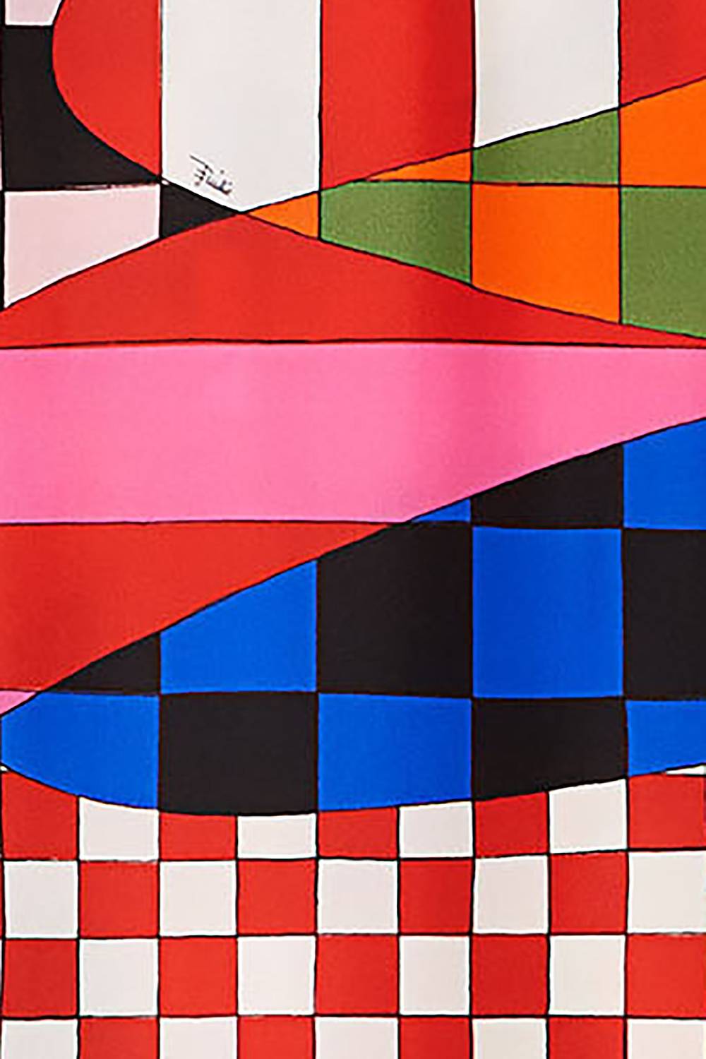 Pucci Abito Lungo Con Stampa Giardino