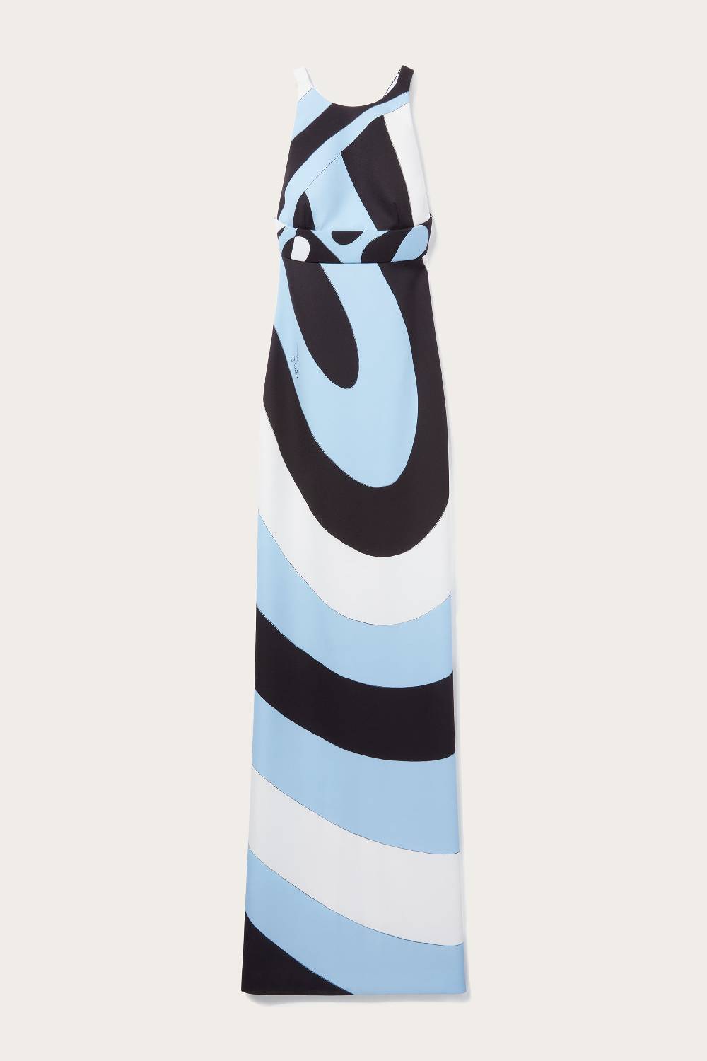 Pucci Abito lungo con stampa Iride