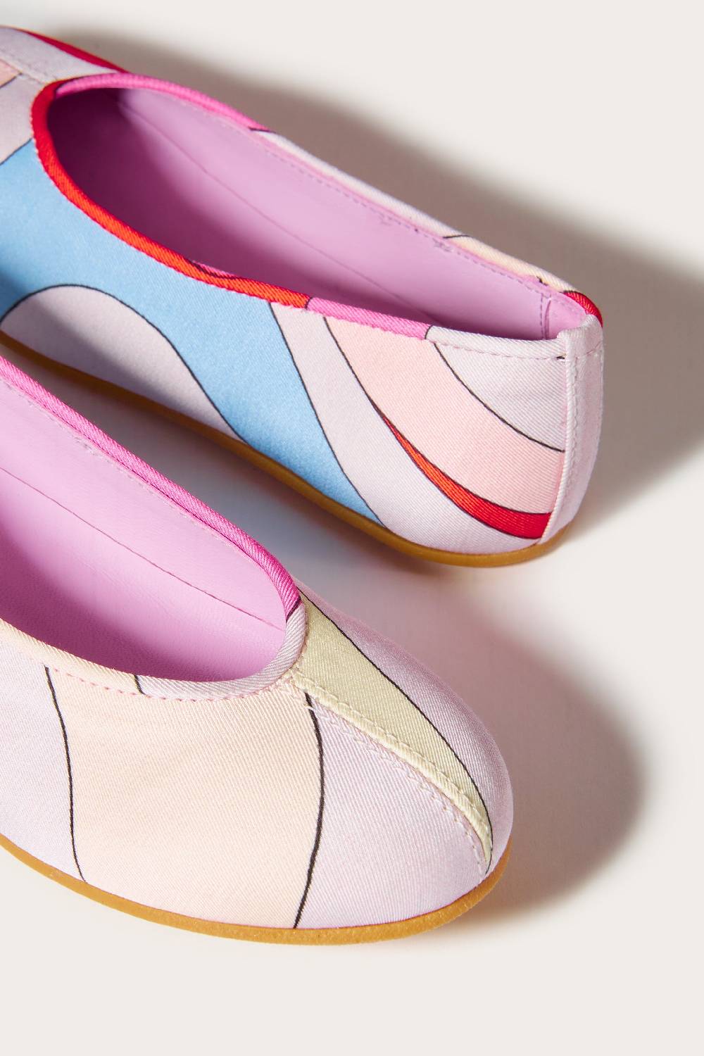 Pucci Ballerine Con Stampa Marmo