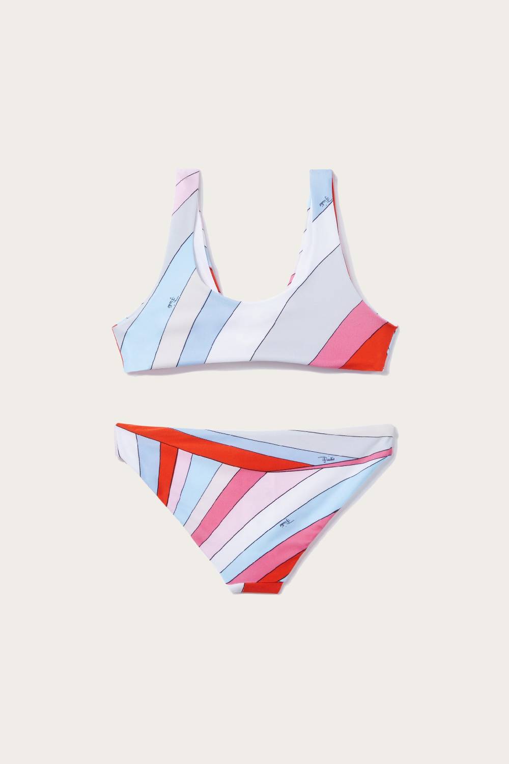 Pucci Bikini Con Stampa Iride
