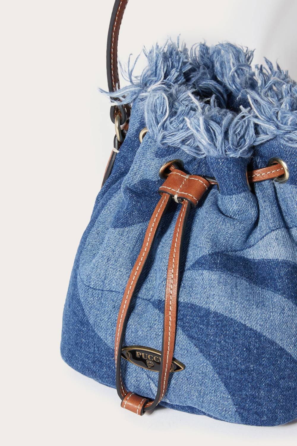 Pucci Borsa A Secchiello Yummy In Denim