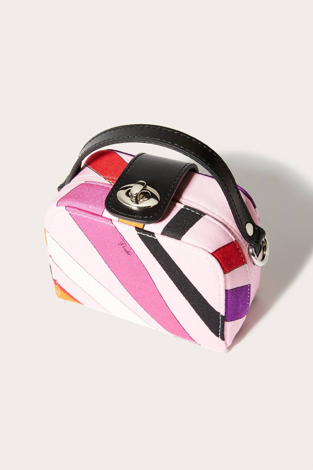 Pucci Borsa A Tracolla Con Stampa Marmo