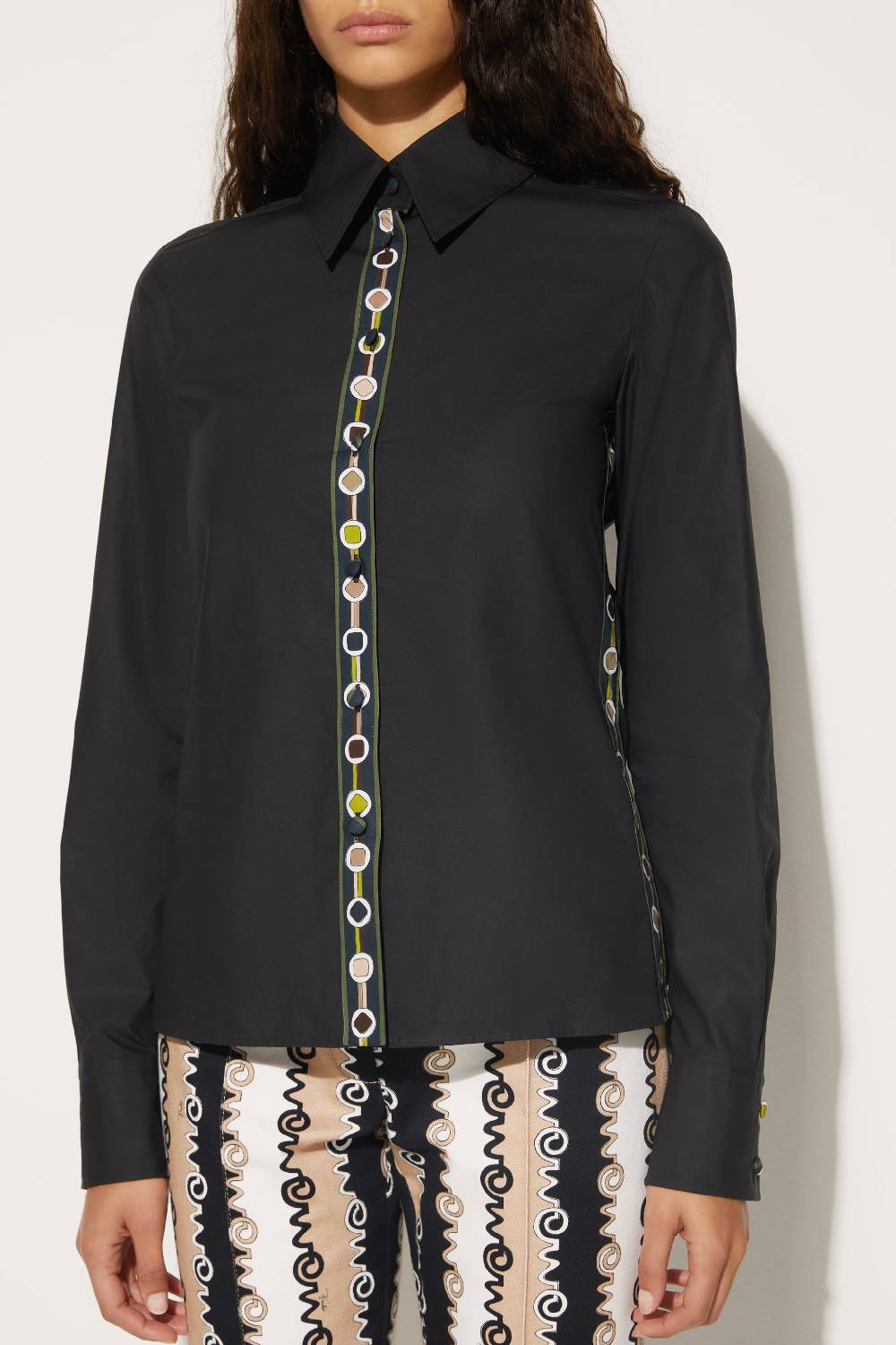 Pucci Camicia Con Finiture Vivara