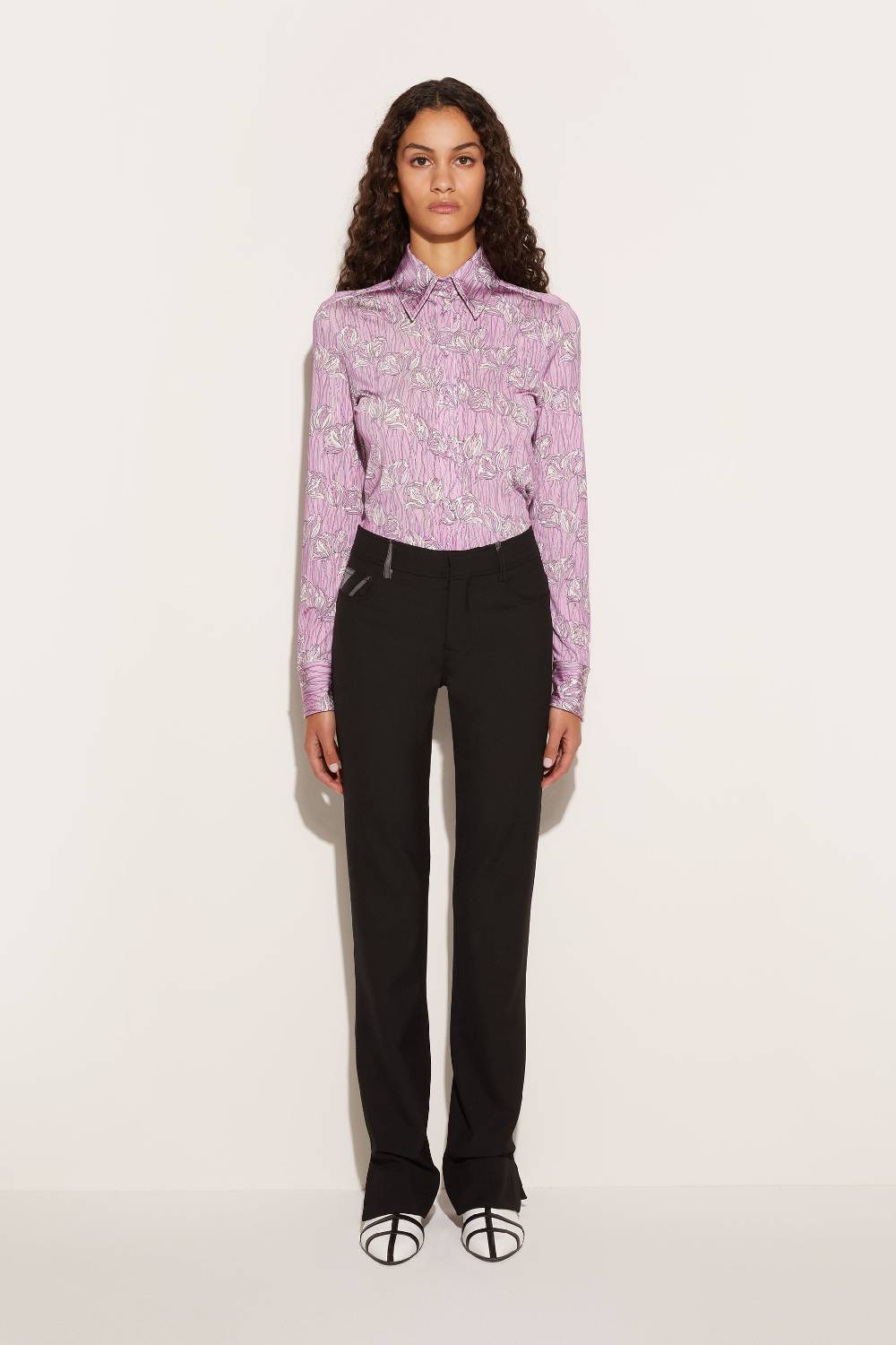 Pucci Camicia Con Stampa Fior Di Loto