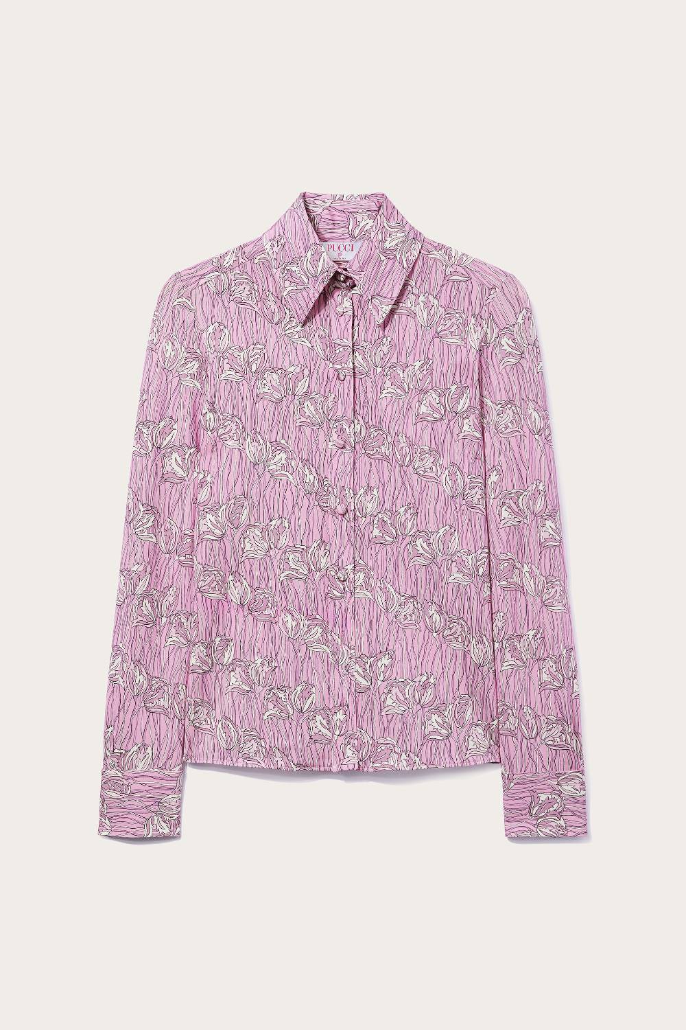 Pucci Camicia con stampa Fior di Loto