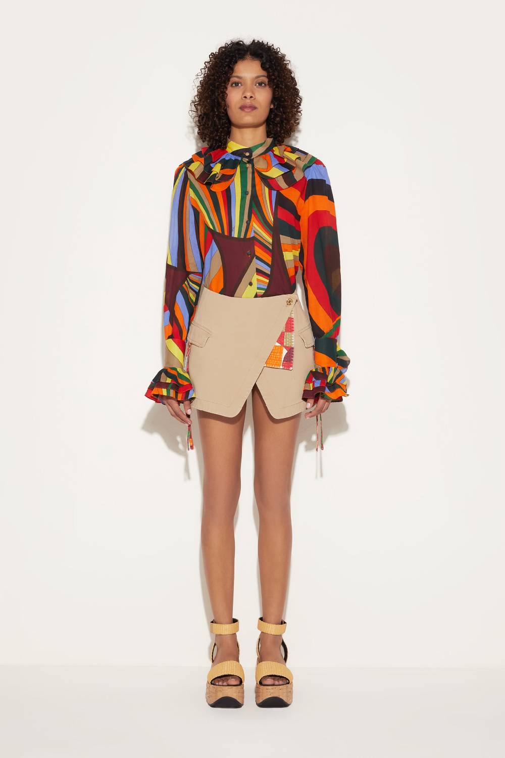 Pucci Camicia Con Stampa Iride