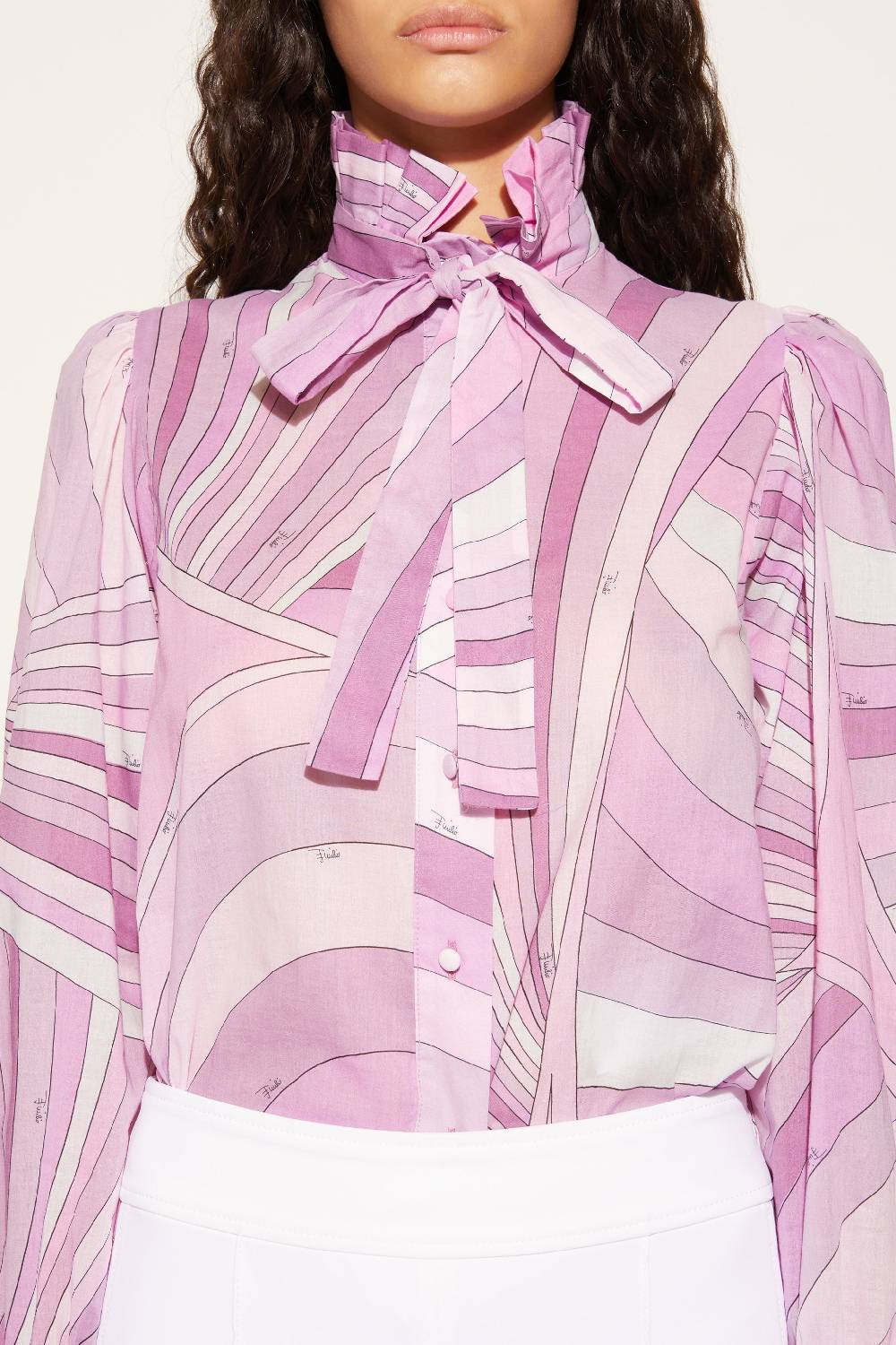 Pucci Camicia Con Stampa Iride