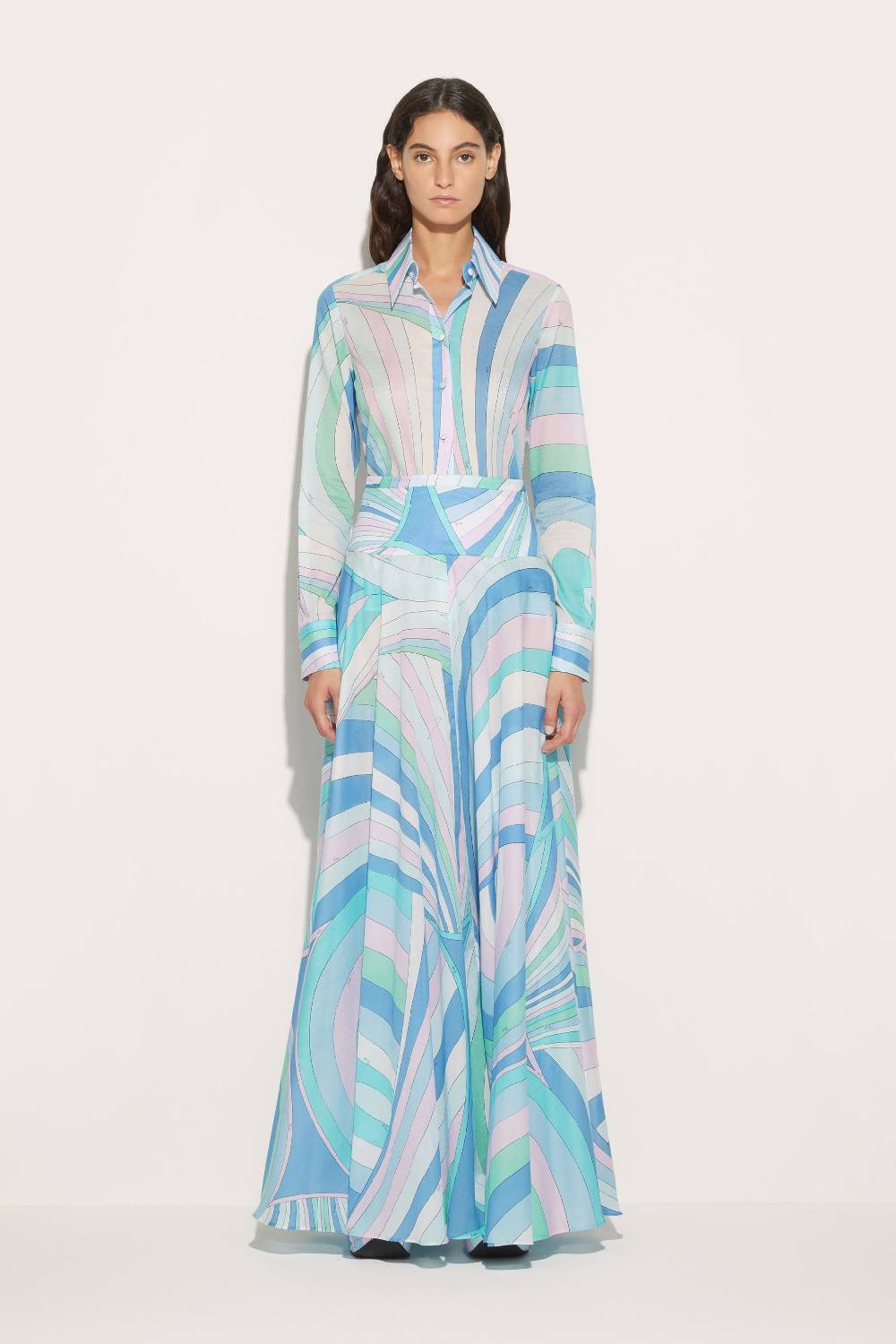 Pucci Camicia Con Stampa Iride