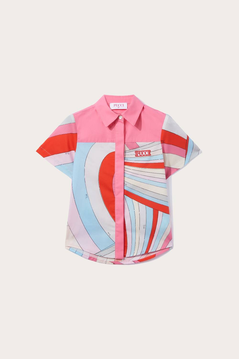 Pucci Camicia con stampa Iride