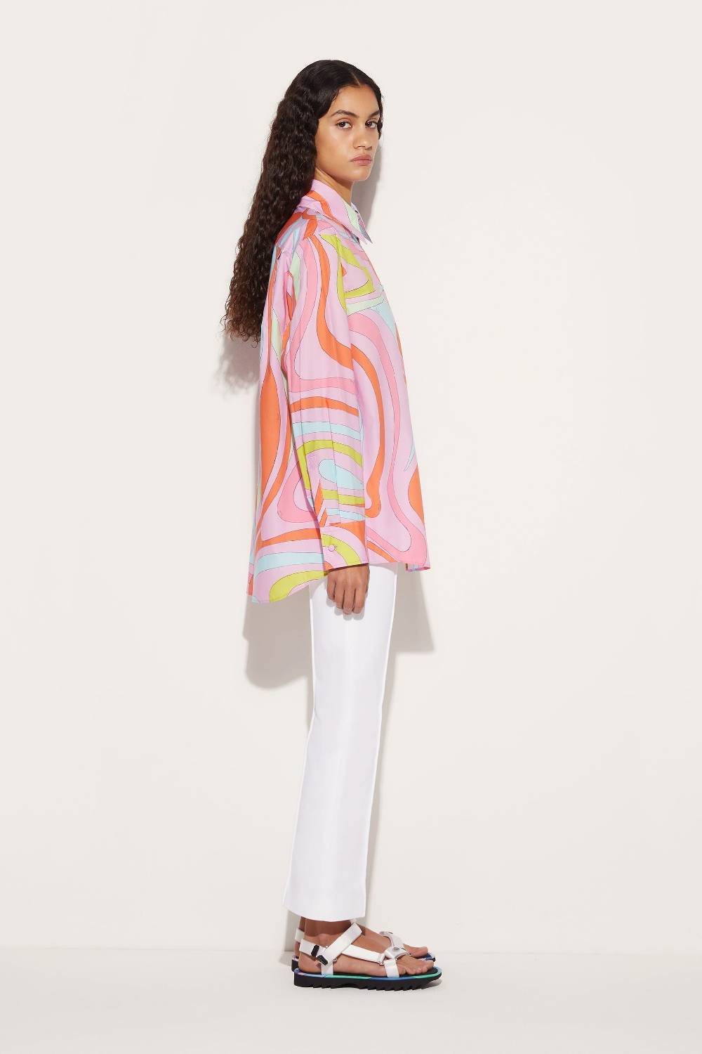 Pucci Camicia Con Stampa Marmo