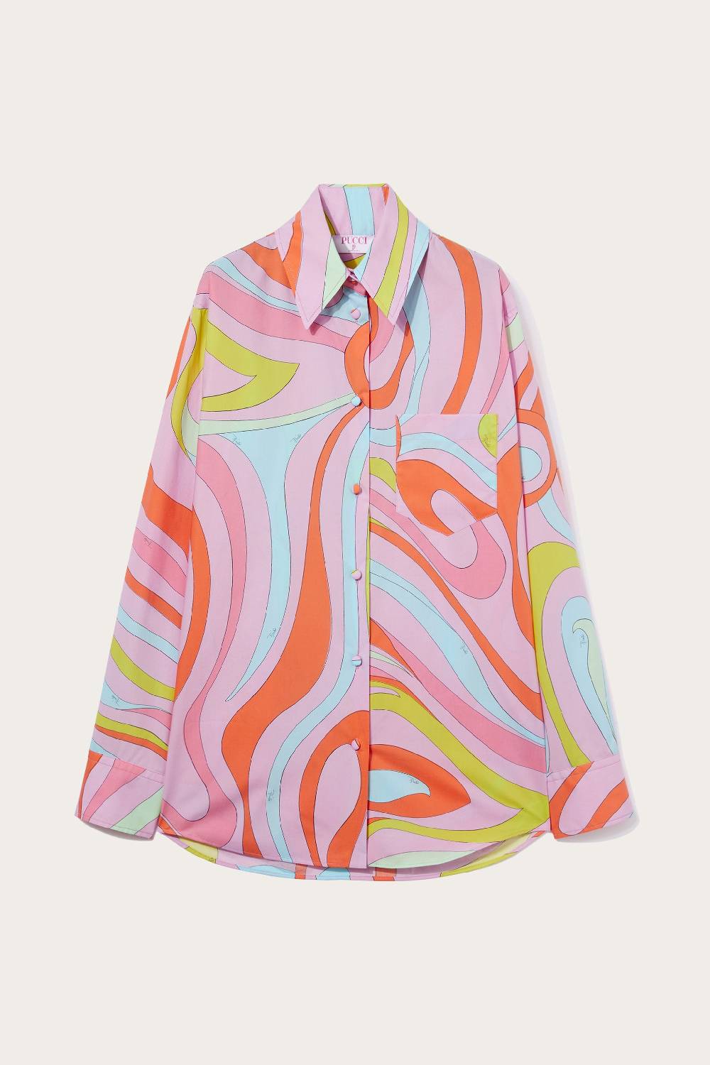 Pucci Camicia con stampa Marmo