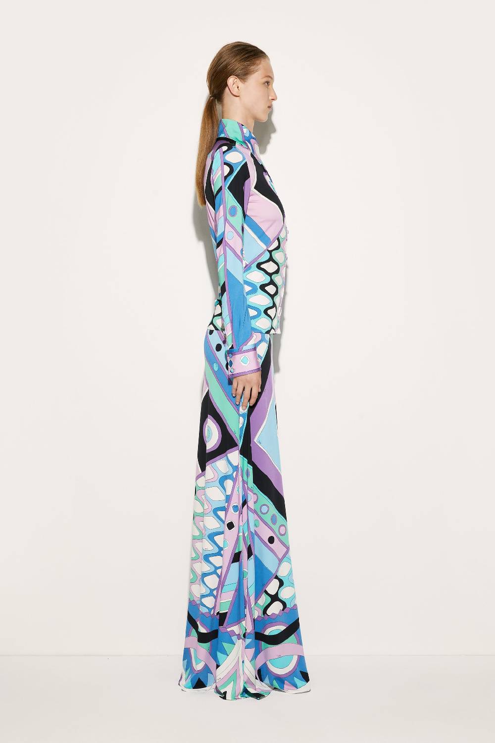 Pucci Camicia Con Stampa Vivara