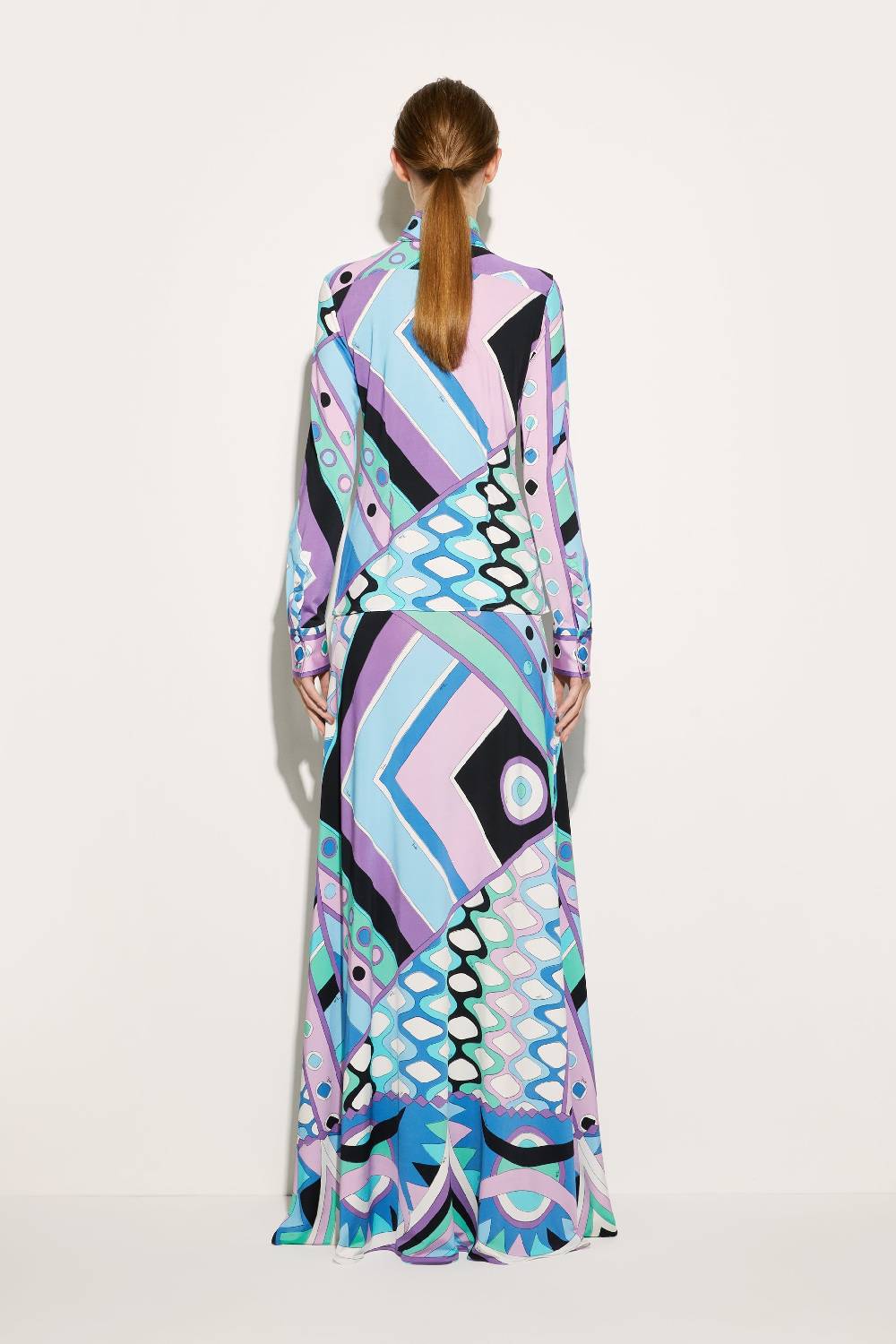 Pucci Camicia Con Stampa Vivara