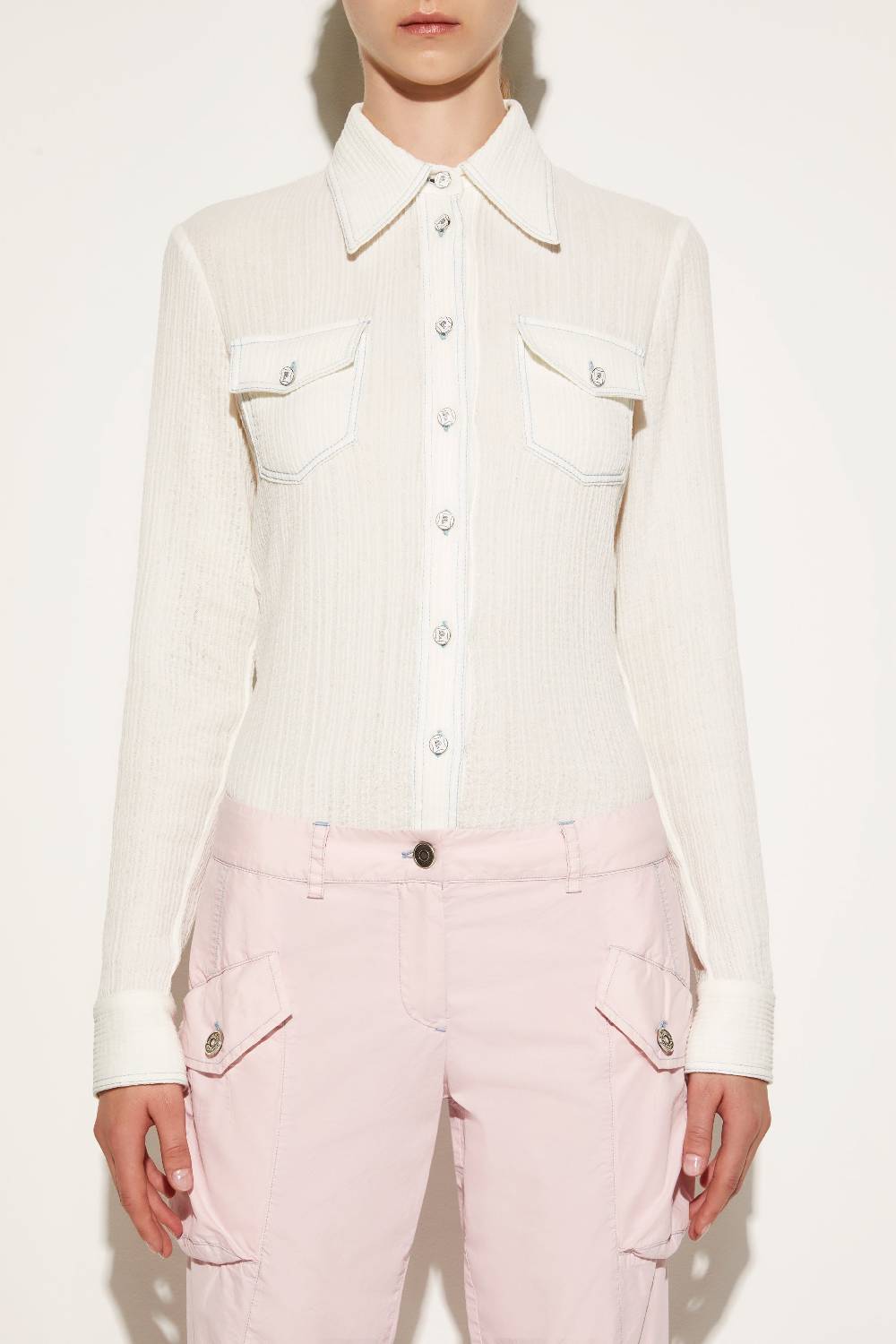 Pucci Camicia In Crepon Di Cotone