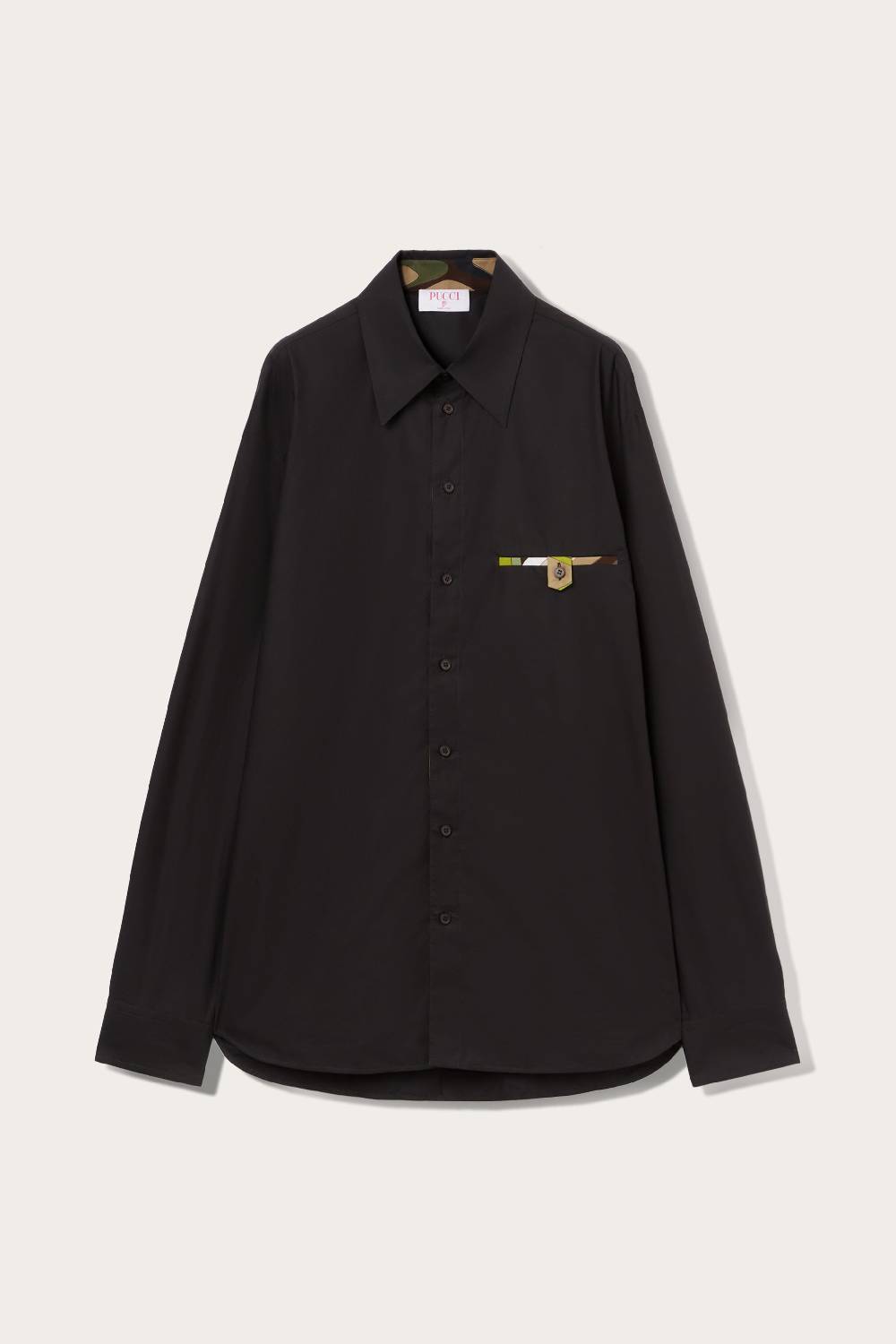 Pucci Camicia in popeline di cotone