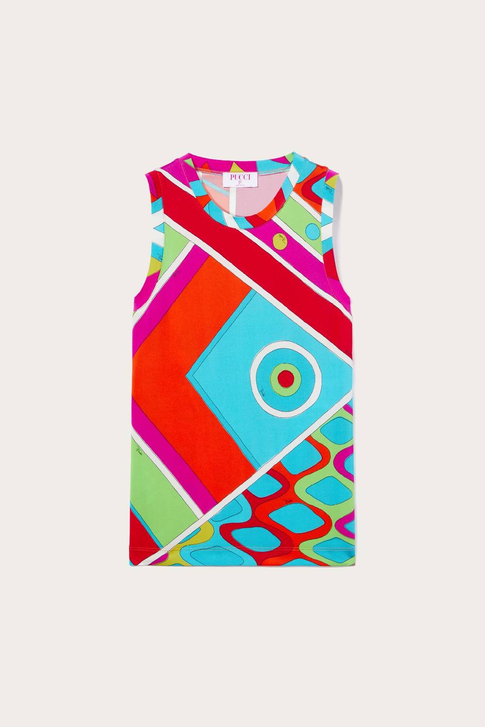 Pucci Canotta con stampa Vivara
