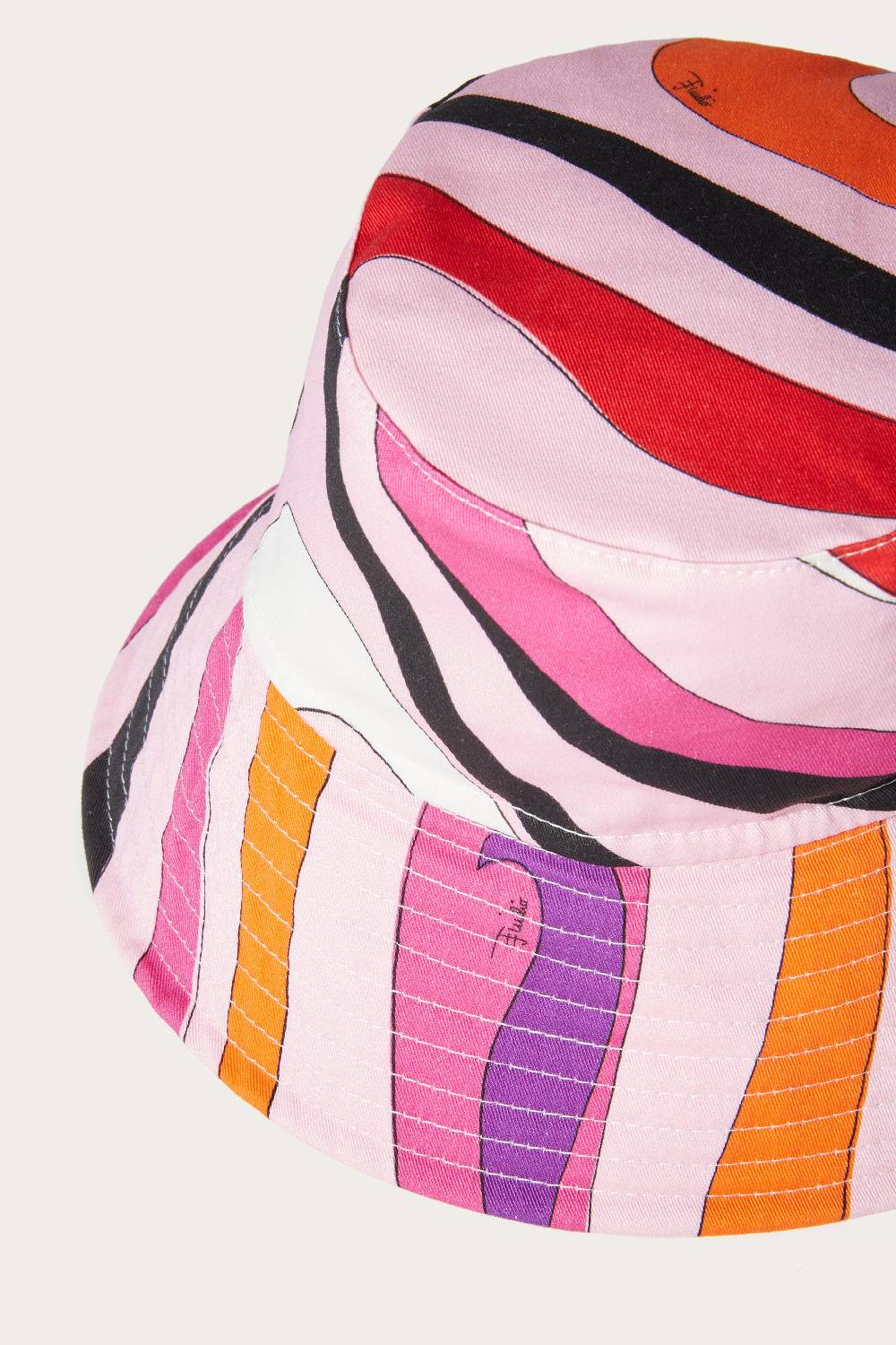 Pucci Cappello Da Pescatore Con Stampa Marmo