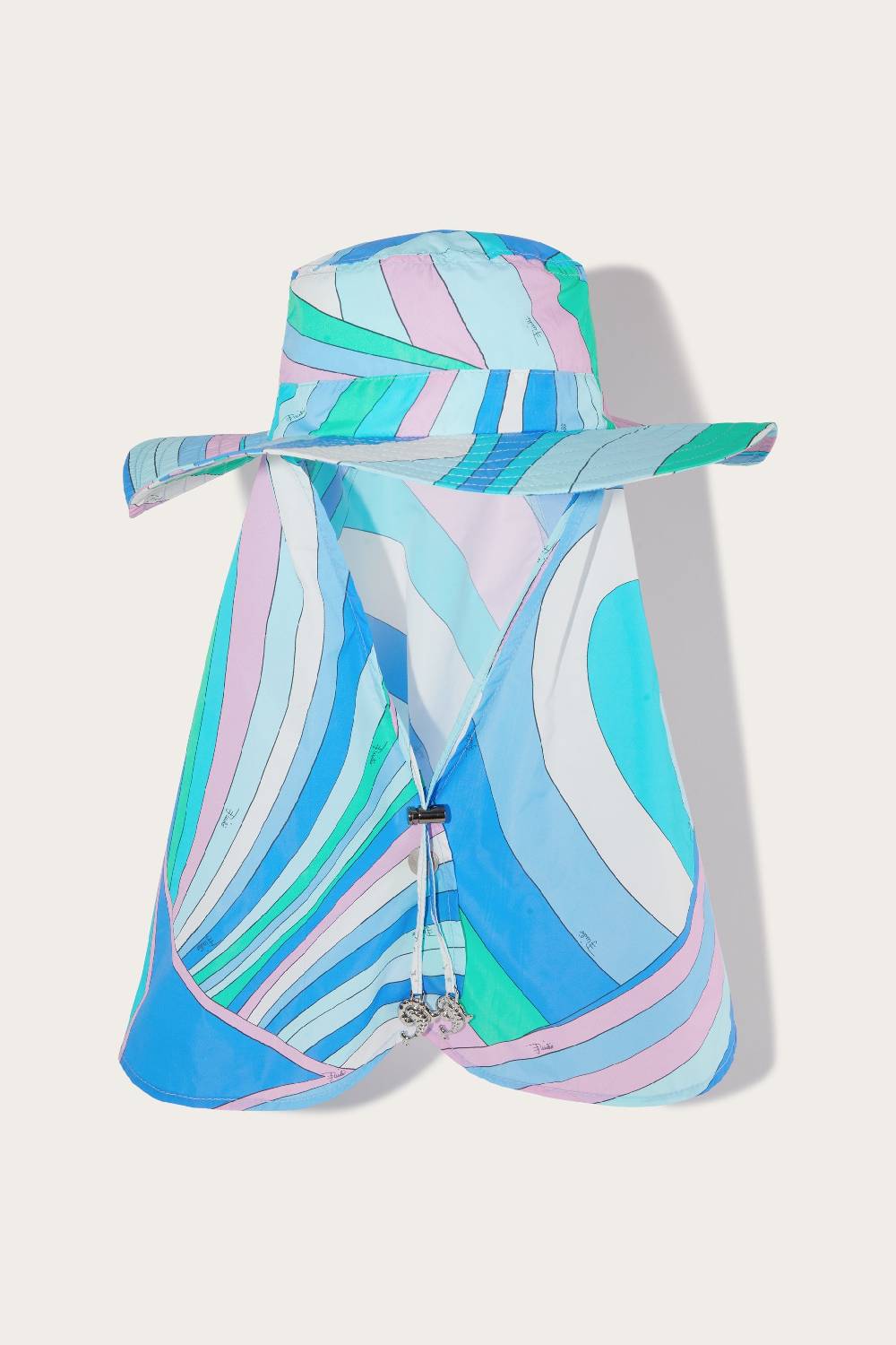 Pucci Cappello safari con stampa Iride