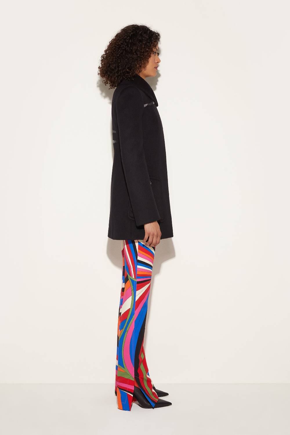 Pucci Cappotto Con Finiture Iride