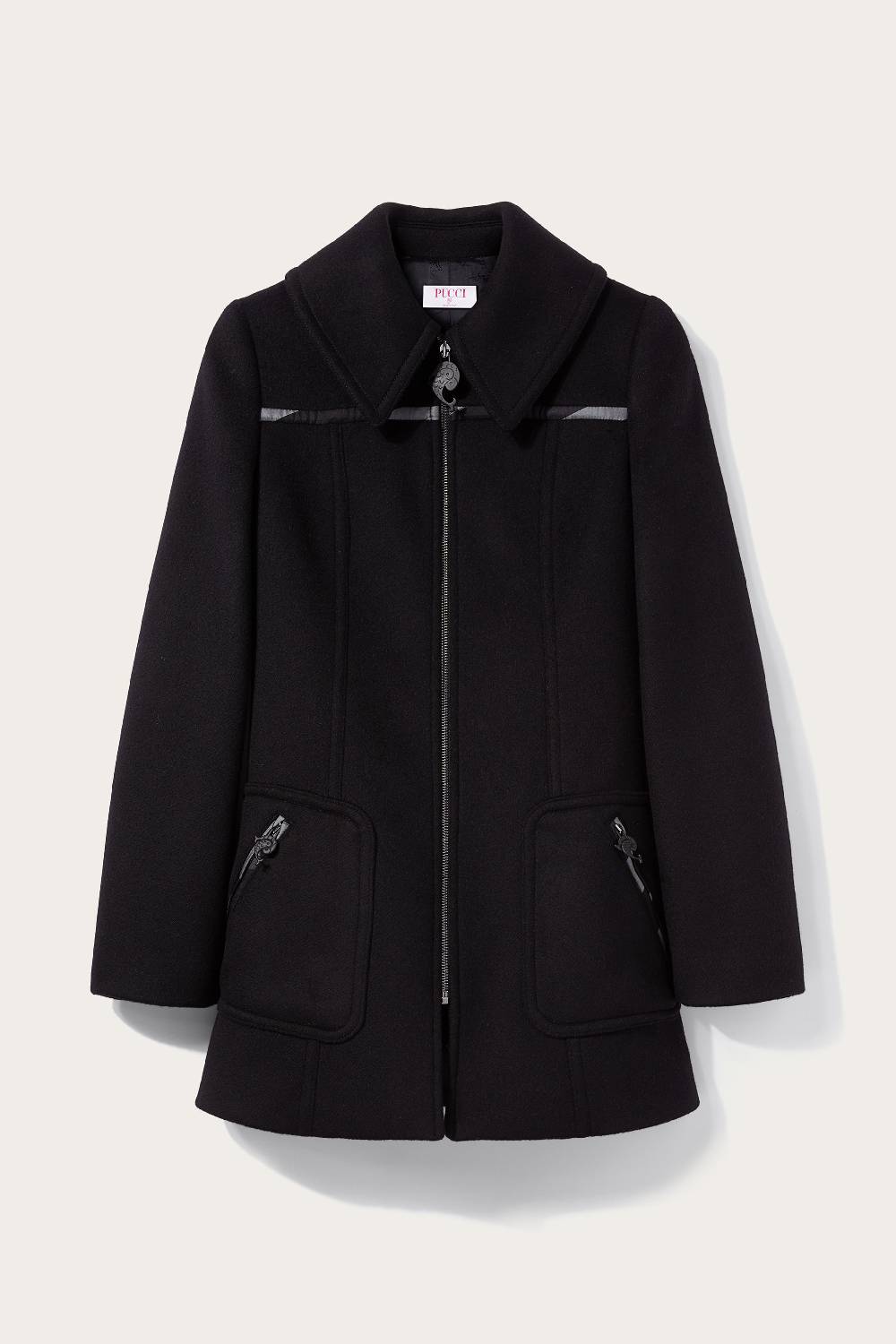 Pucci Cappotto con finiture Iride