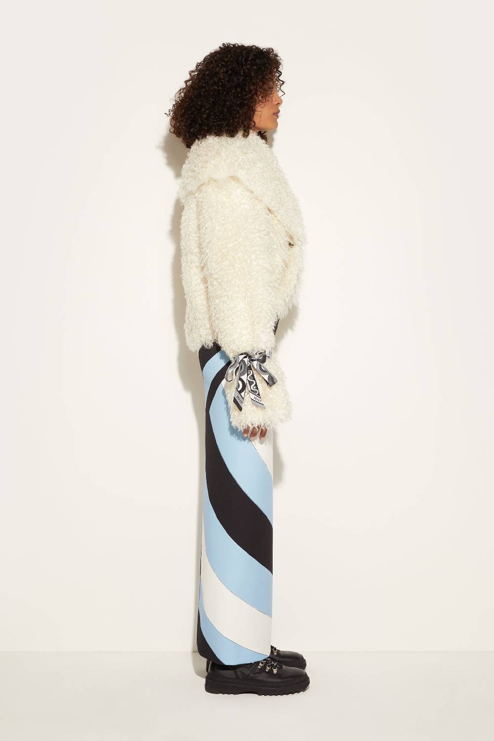 Pucci Cappotto In Shearling Sintetico