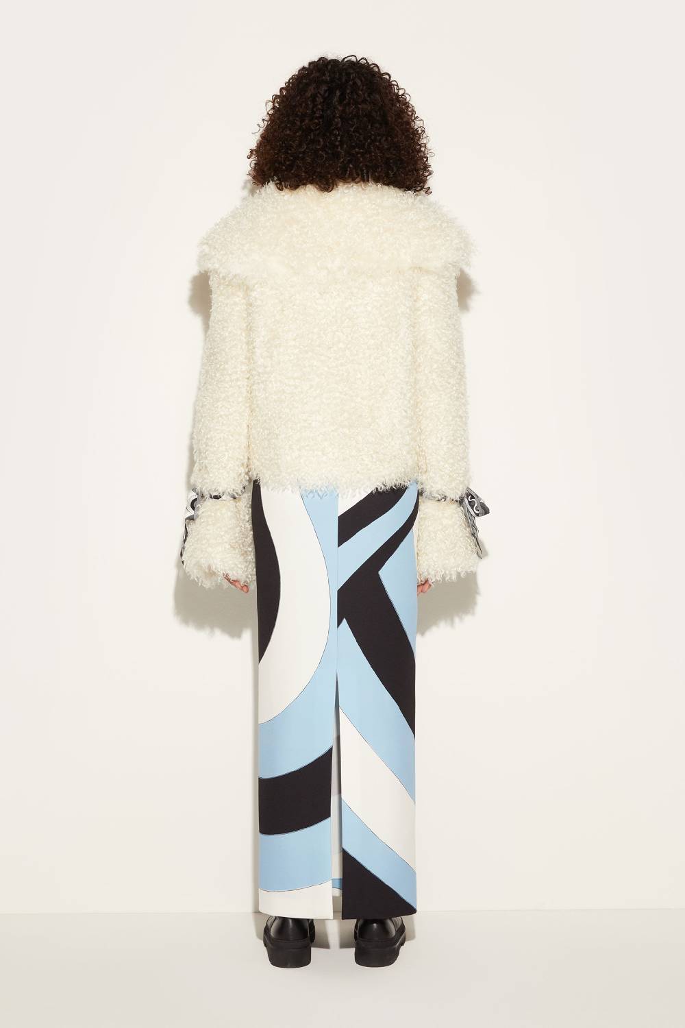 Pucci Cappotto In Shearling Sintetico