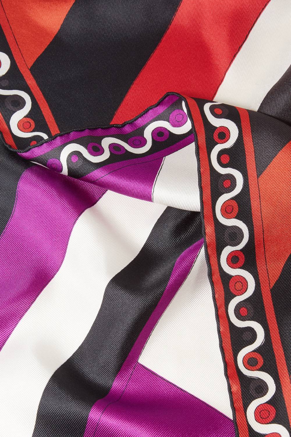 Pucci Carré Grande In Seta Con Stampa Iride