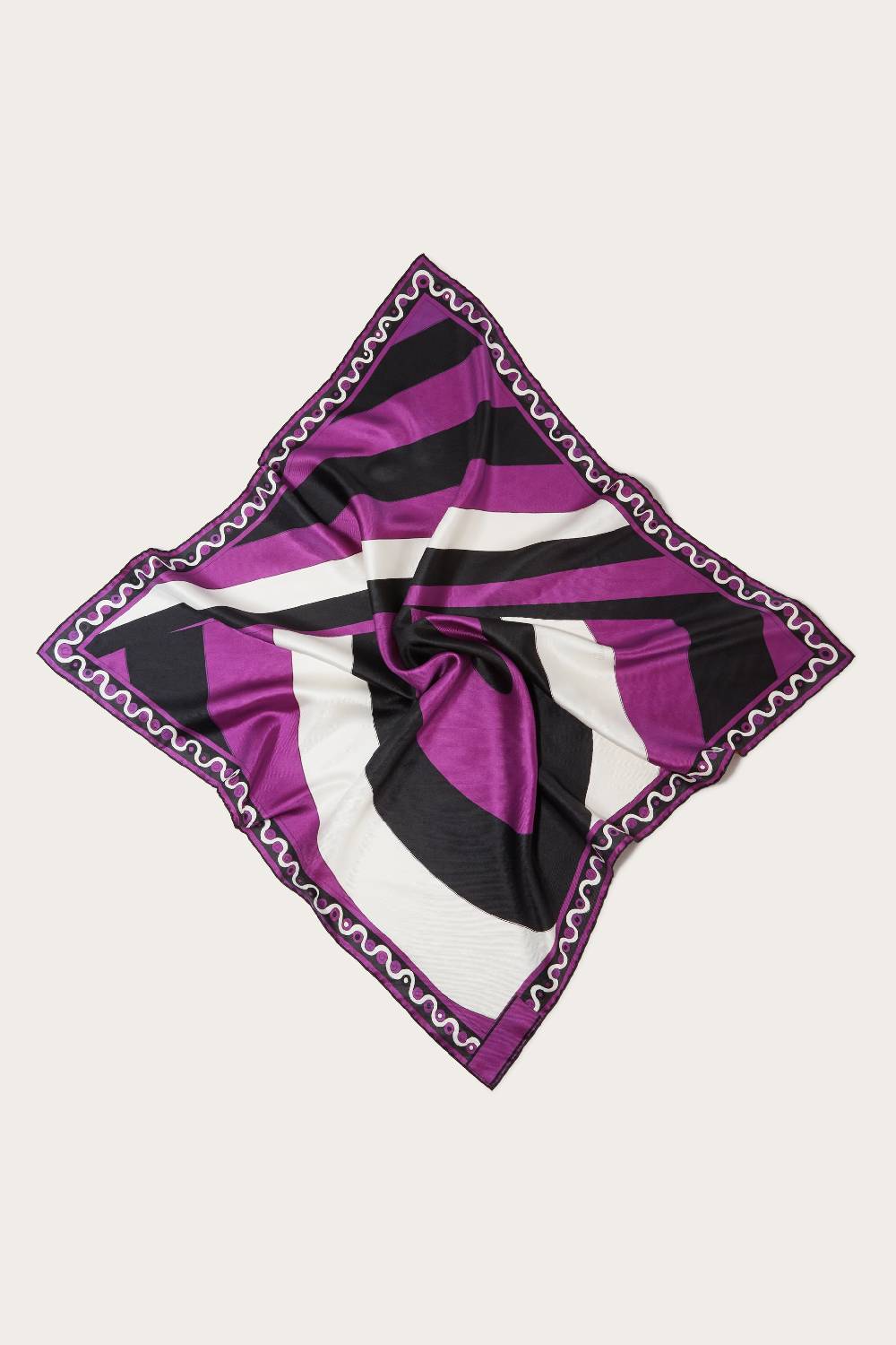 Pucci Carré Grande In Seta Con Stampa Iride