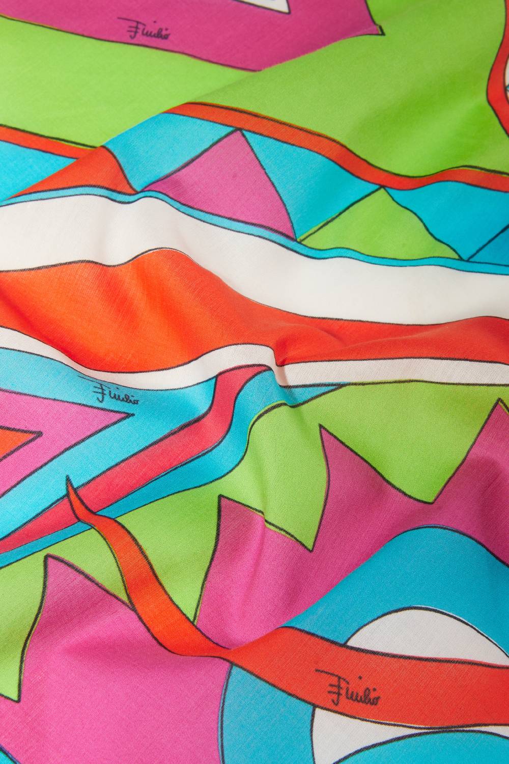 Pucci Carré Piccolo Con Stampa Vivara