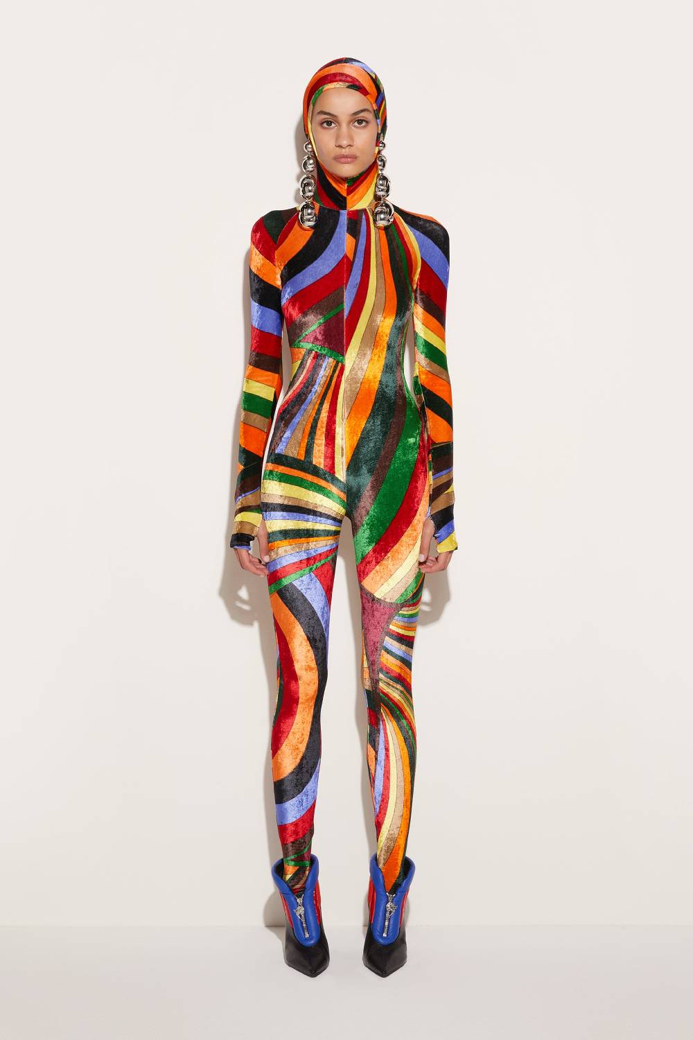 Pucci Catsuit Con Stampa Iride