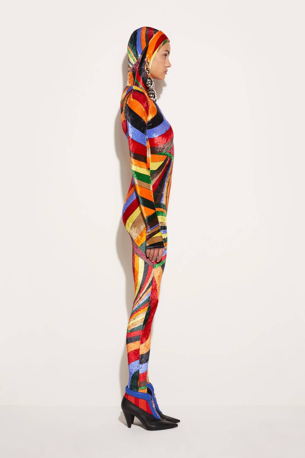 Pucci Catsuit Con Stampa Iride