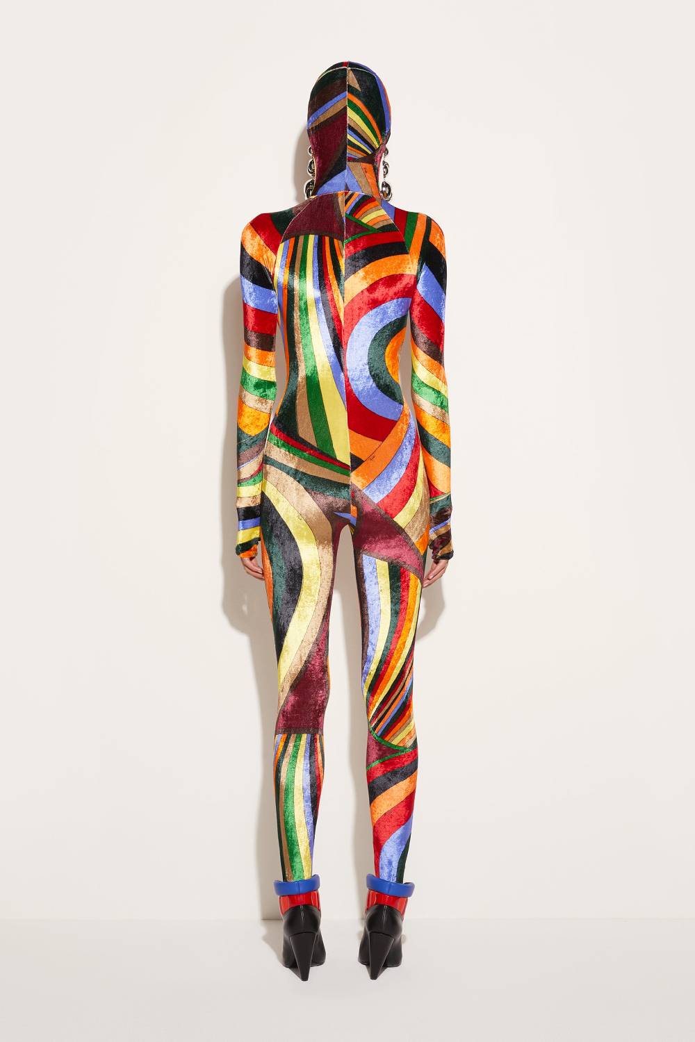Pucci Catsuit Con Stampa Iride