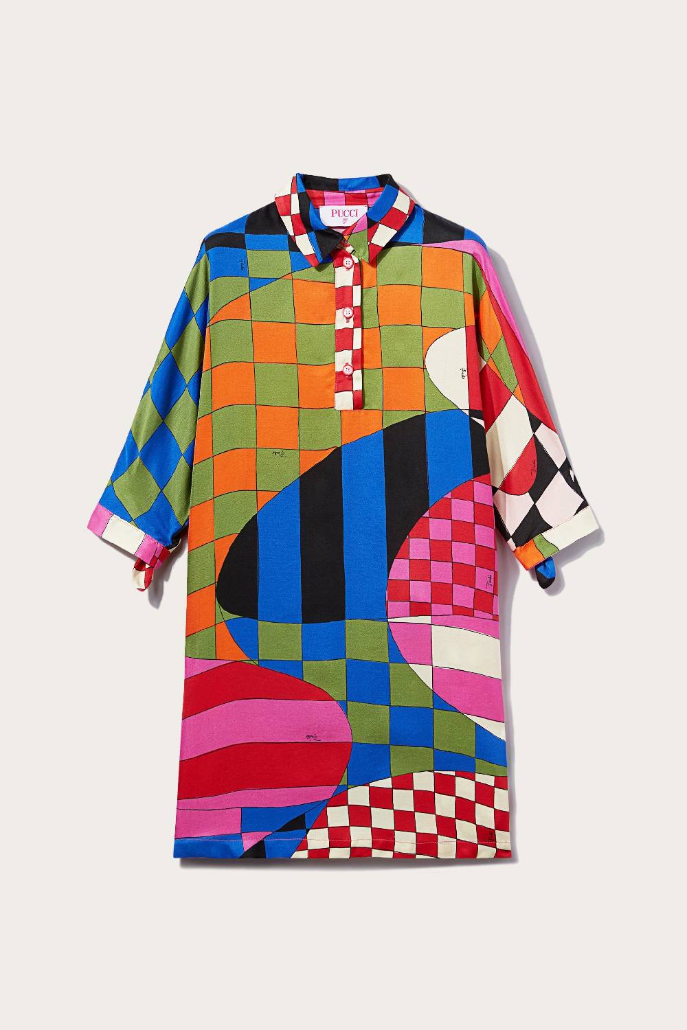 Pucci Chemisier con stampa Giardino