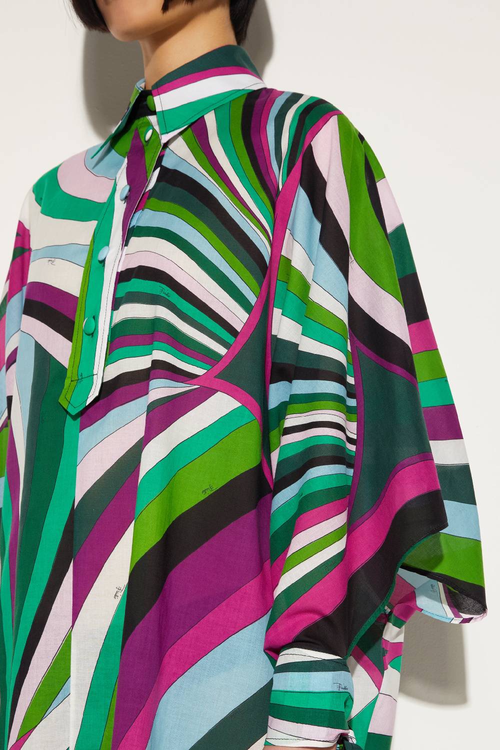 Pucci Chemisier Con Stampa Iride